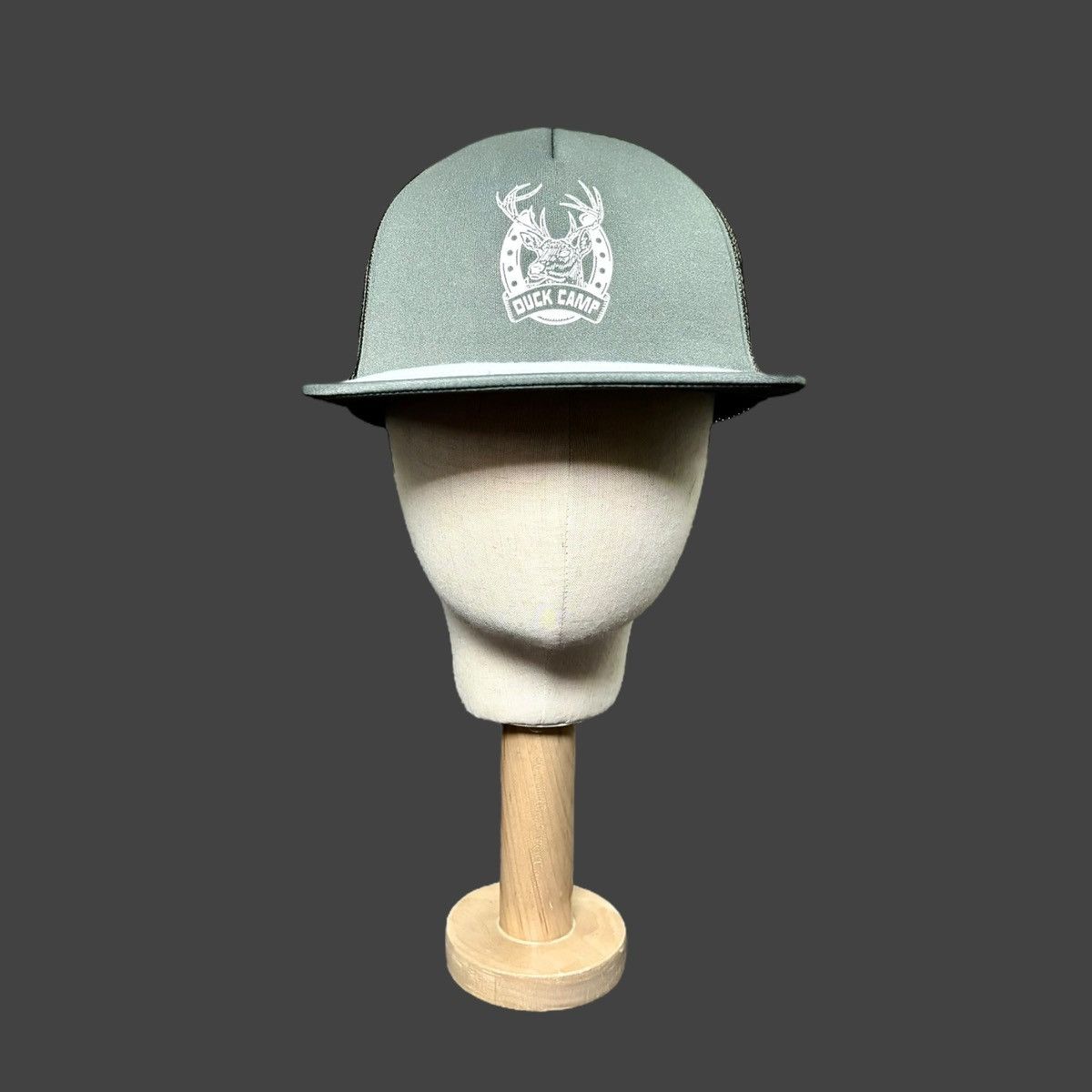 Other Duck Camp Men’s Thyme Green Retro Trucker Hat Sz OS Size ONE SIZE - 4 Thumbnail