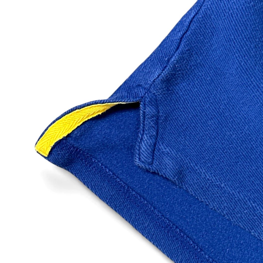 Ralph Lauren VINTAGE Chaps Ralph Lauren Polo Shirt Golf Blue 90s Adult LARGE Shirt Mens Short Sleeve Polo Size US L / EU 52-54 / 3 - 6 Thumbnail