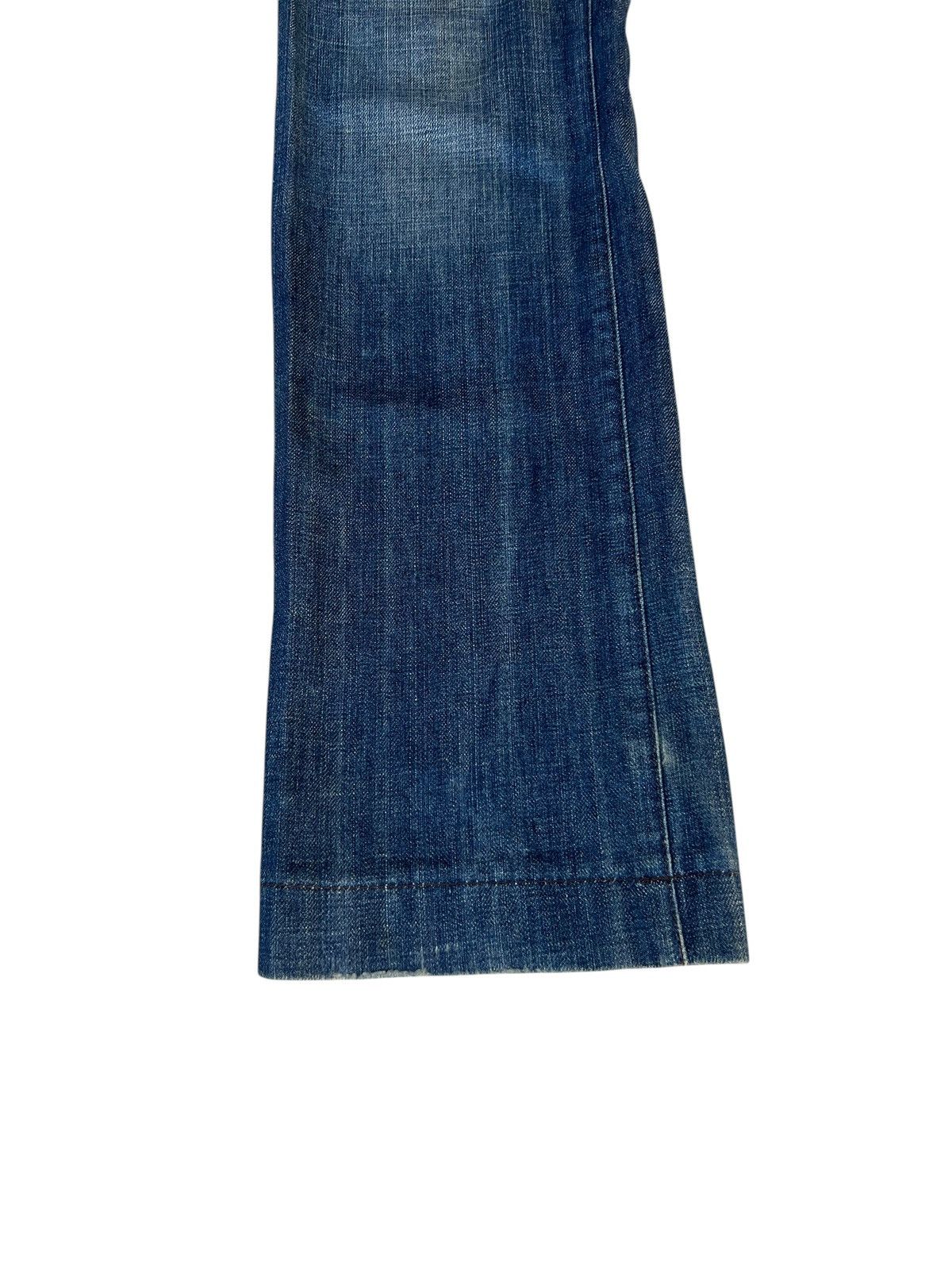Dolce & Gabbana Vintage Y2K Dolce & Gabbana Distress Denim Slim Jeans Size US 31 - 10 Thumbnail