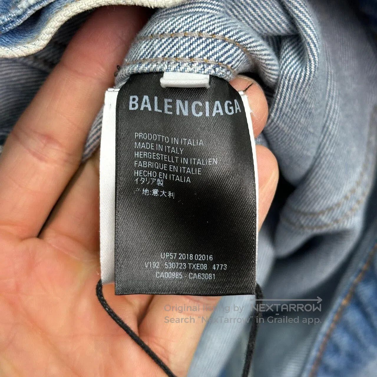 Balenciaga balenciaga graffiti denim jacket size 36. Size US S / EU 44-46 / 1 - 4 Thumbnail