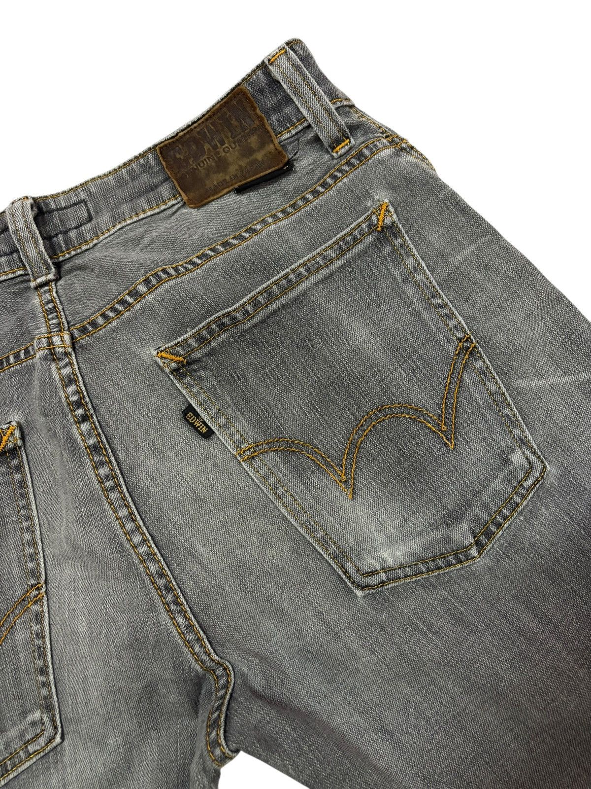 Edwin Vtg Edwin Japan 503 Distressed Jeans Size US 30 / EU 46 - 7 Thumbnail