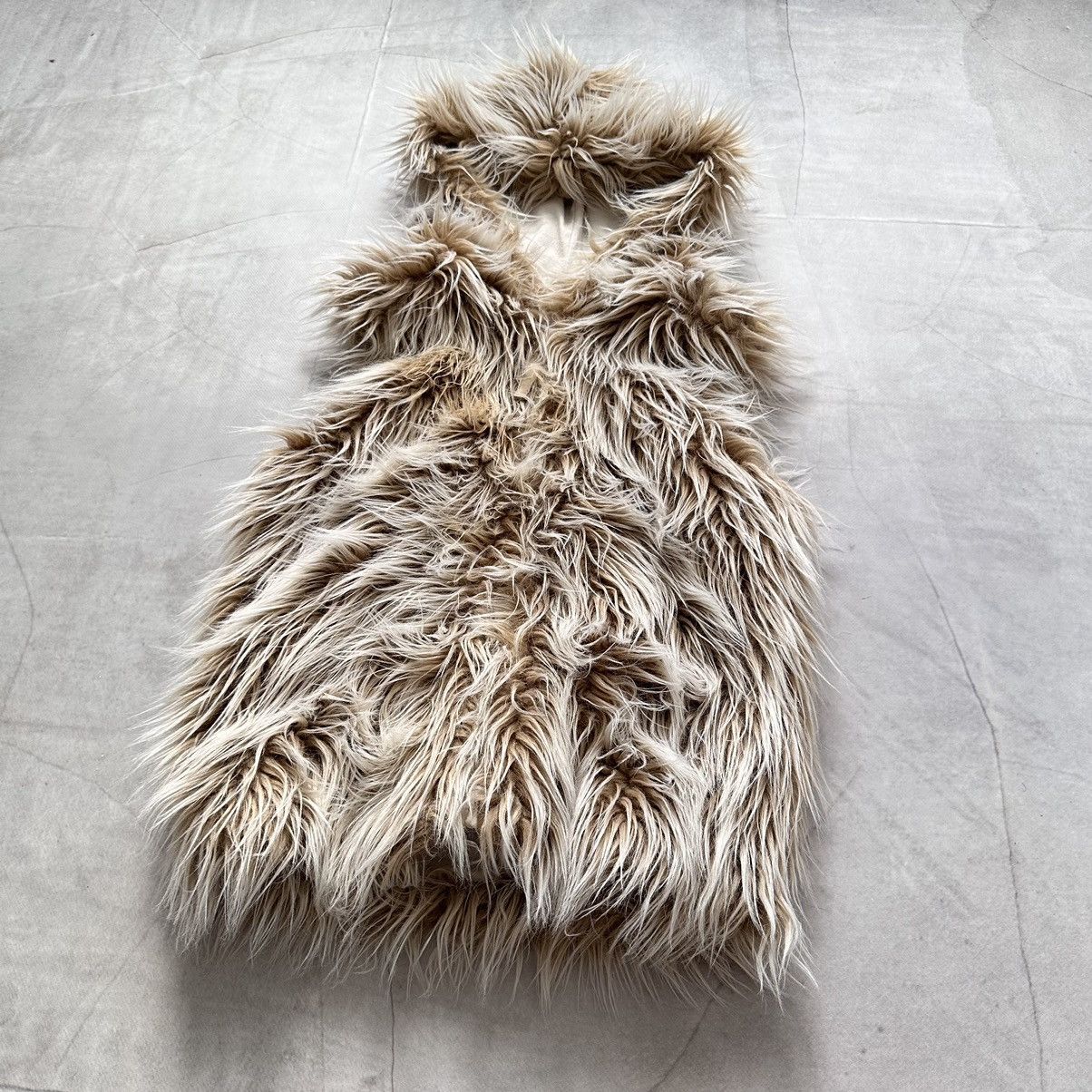 Hysteric Glamour × Undercover Fuzzy LGB If Six Was Nine Style Faux Fur Zip Vest Jacket Size S / US 4 / IT 40 - 3 Thumbnail