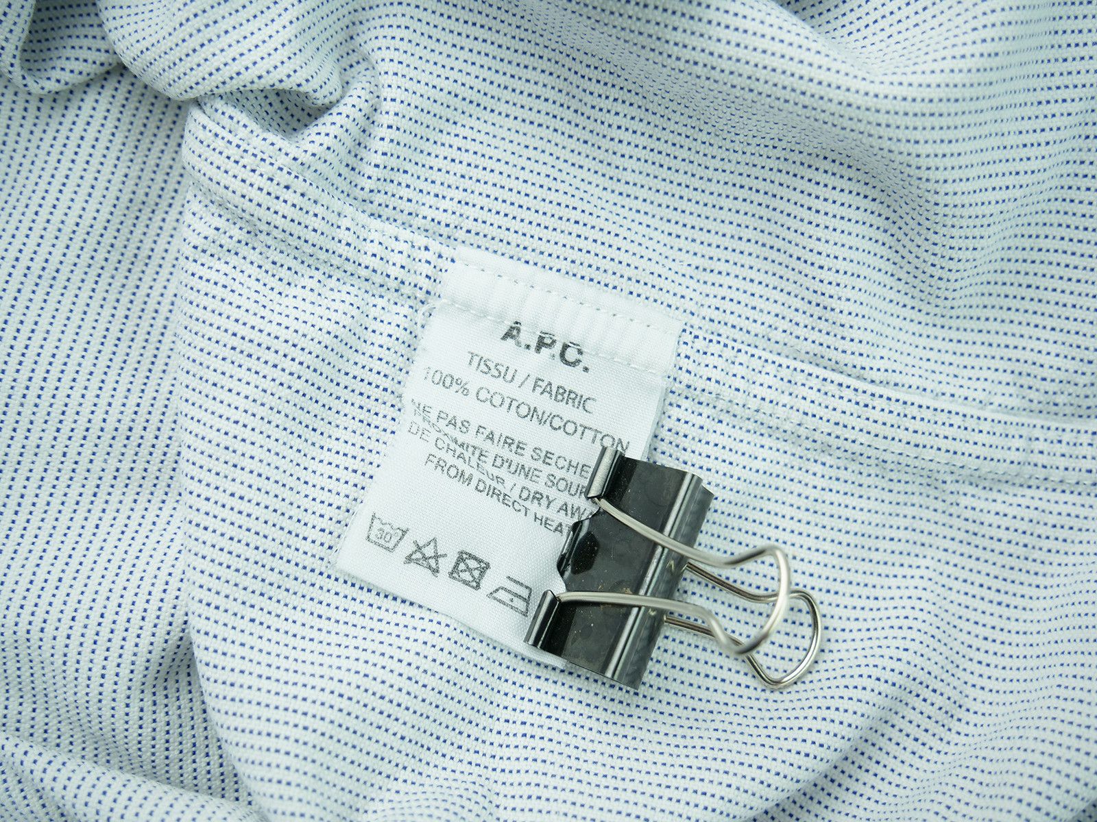 A.P.C. A.P.C. shirt Size US M / EU 48-50 / 2 - 6 Thumbnail