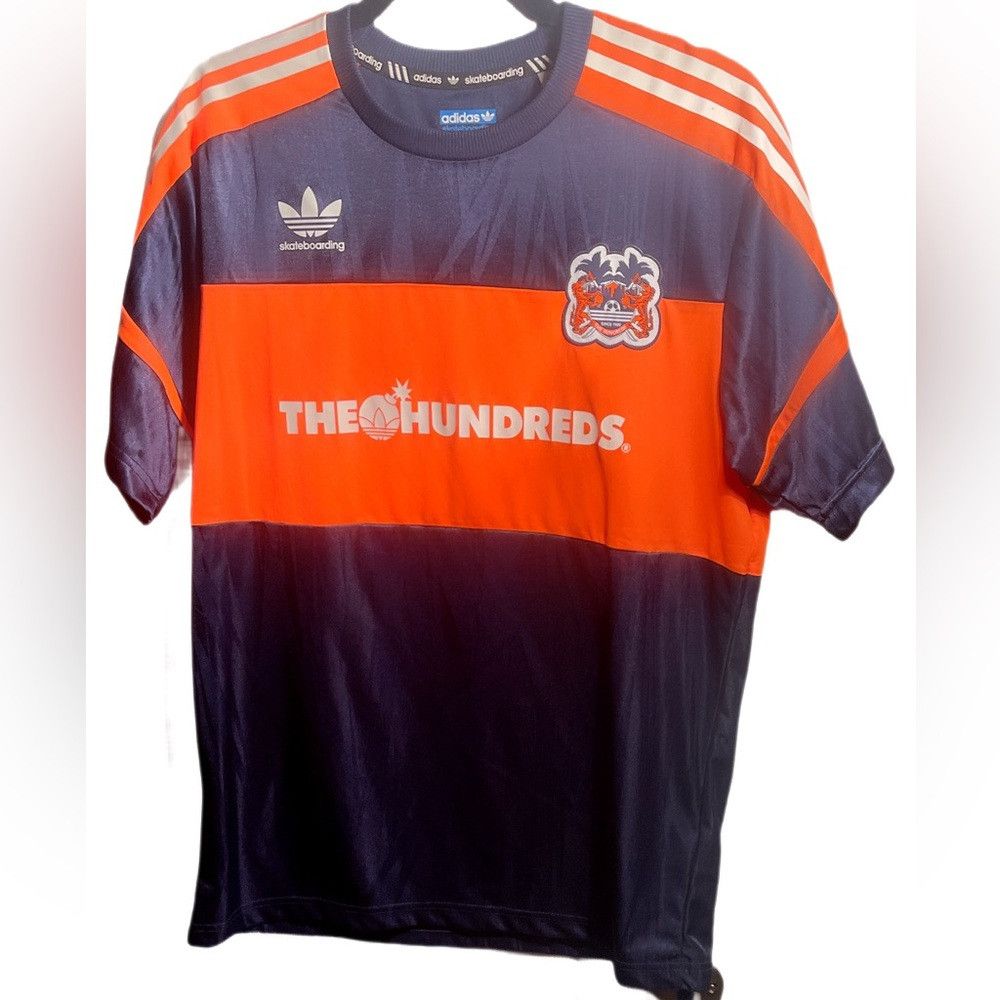 Adidas The Hundreds Adidas x The Hundreds casual polyester blend crew neck shirt Grailed