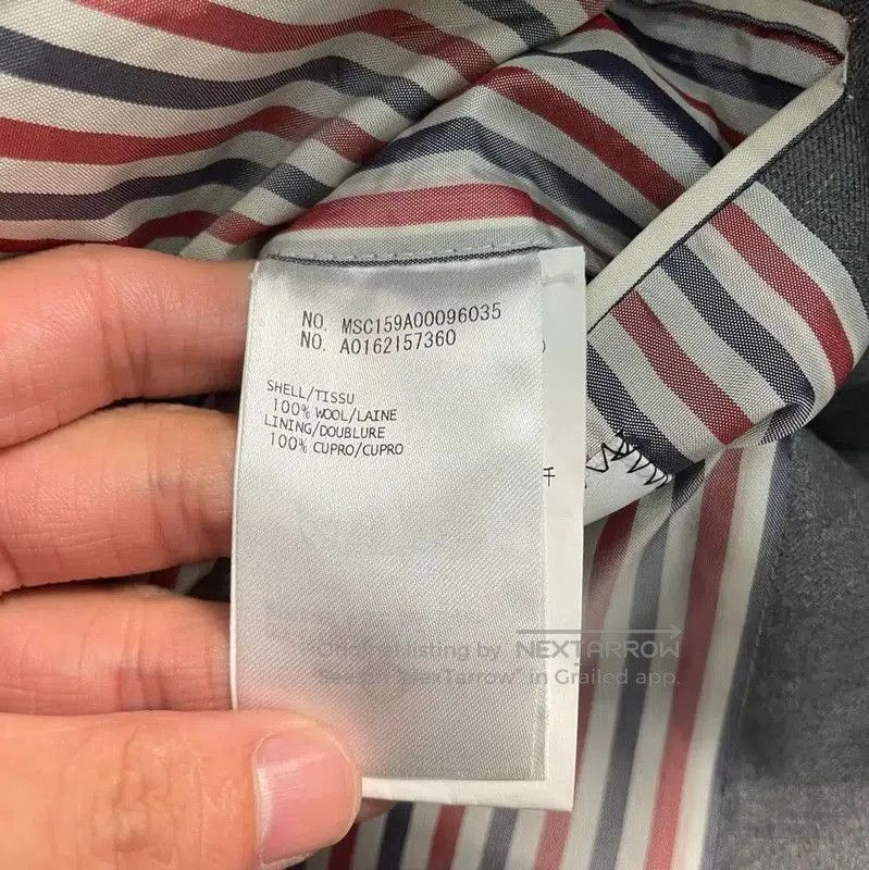 Thom Browne Thom Browne Women's Grey Blazer Jacket . Size M / US 6-8 / IT 42-44 - 5 Thumbnail