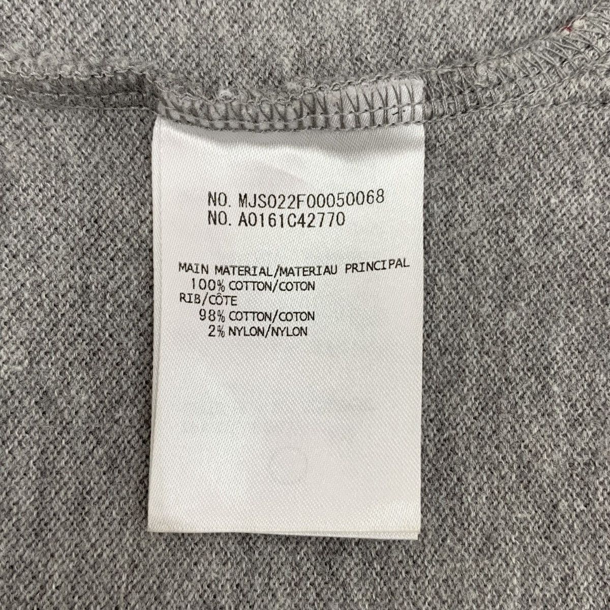 Thom Browne Thom Browne Grey Four-Bar Long Sleeve Sweatshirt K26WX Size US S / EU 44-46 / 1 - 7 Thumbnail