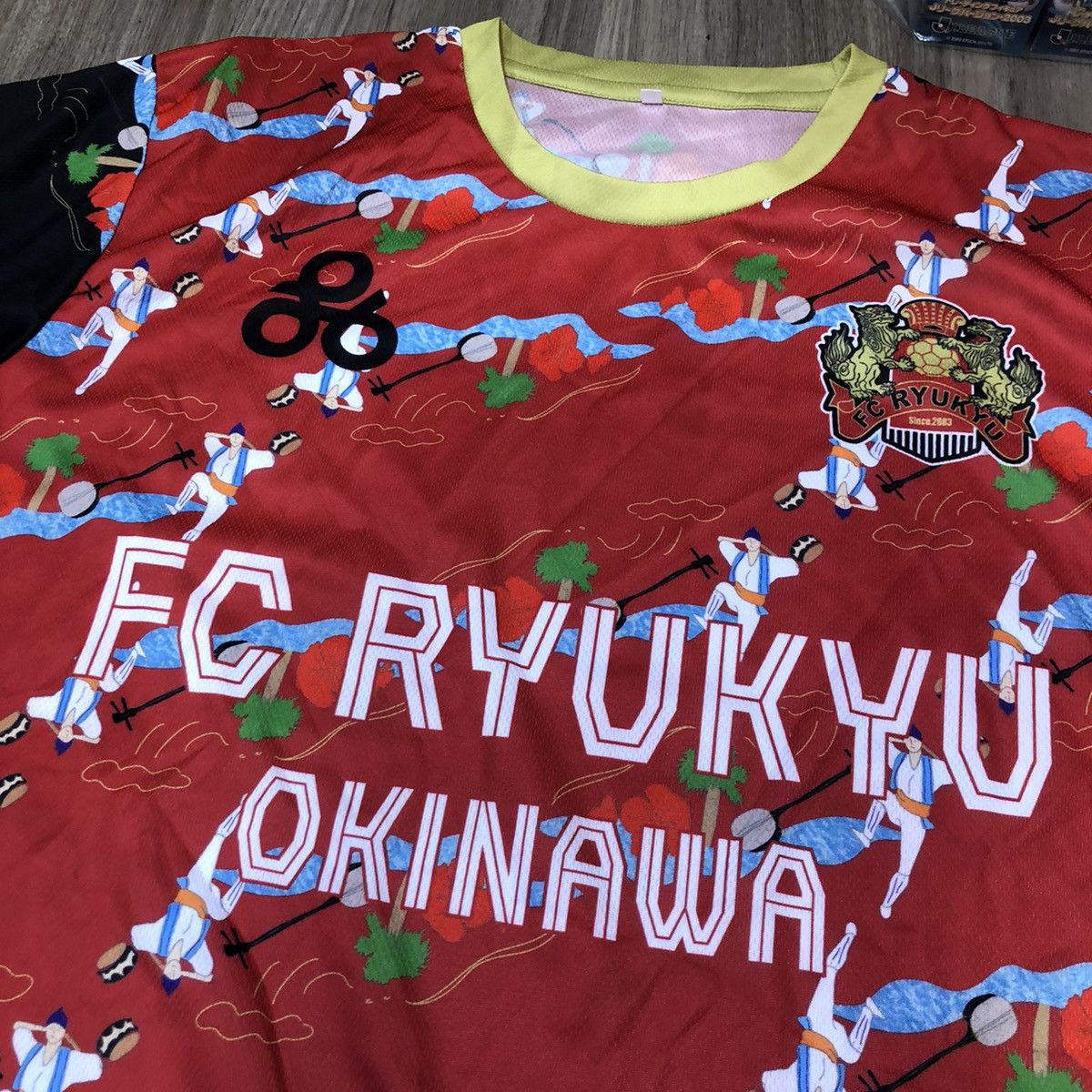 Japanese Brand FC Ryukyu okinawa city 50th anniversary special jersey Size US XL / EU 56 / 4 - 4 Thumbnail