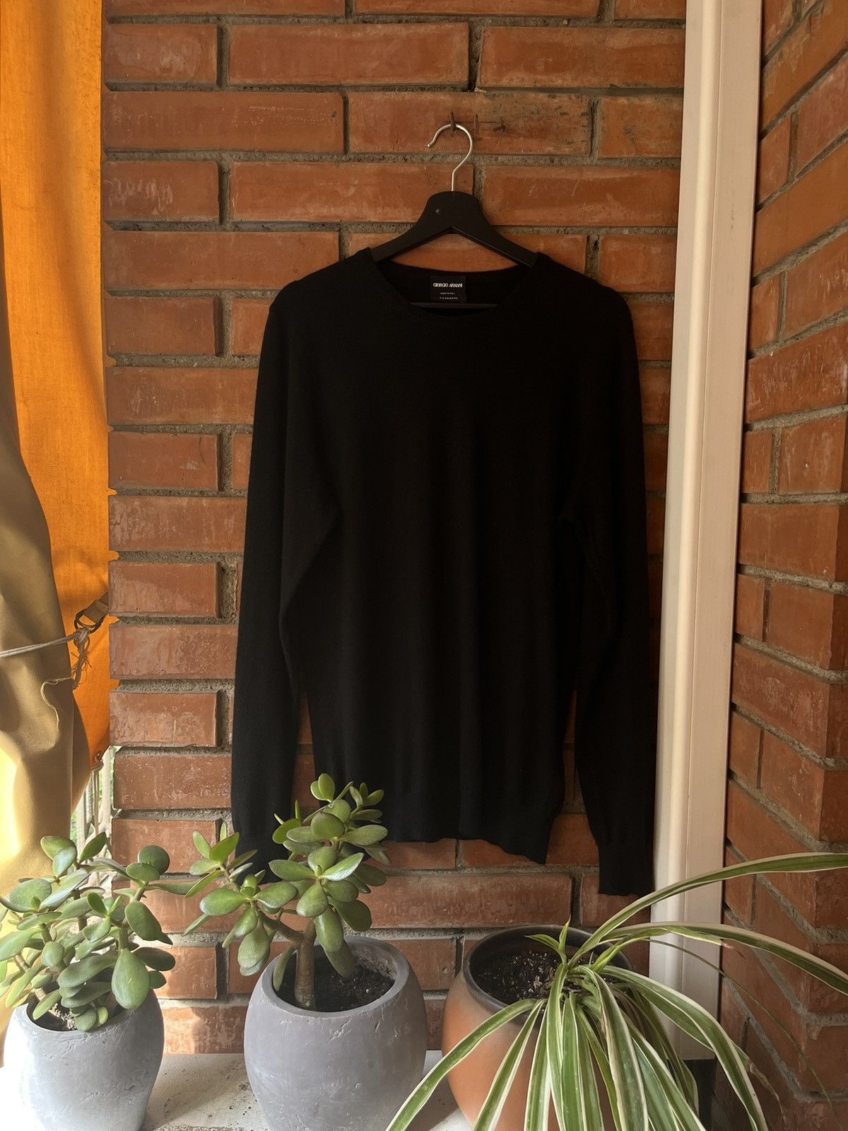 Giorgio Armani Giorgio Armani Main Line Cashmere Sweater Size US L / EU 52-54 / 3 - 5 Thumbnail