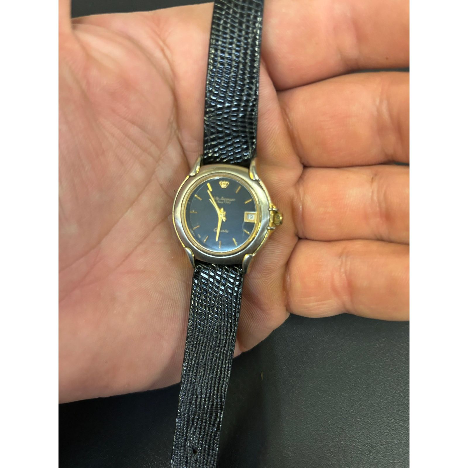 Other Vintage Jules Jurgensen Gold Tone Women’s Watch! New battery Size ONE SIZE - 3 Thumbnail