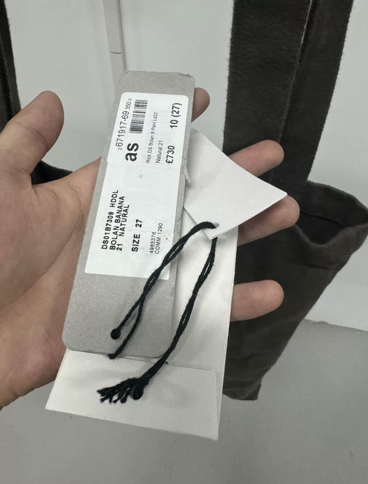 Rick Owens Rickowens 22ss drkshdw banana pants Size US 27 - 9 Thumbnail