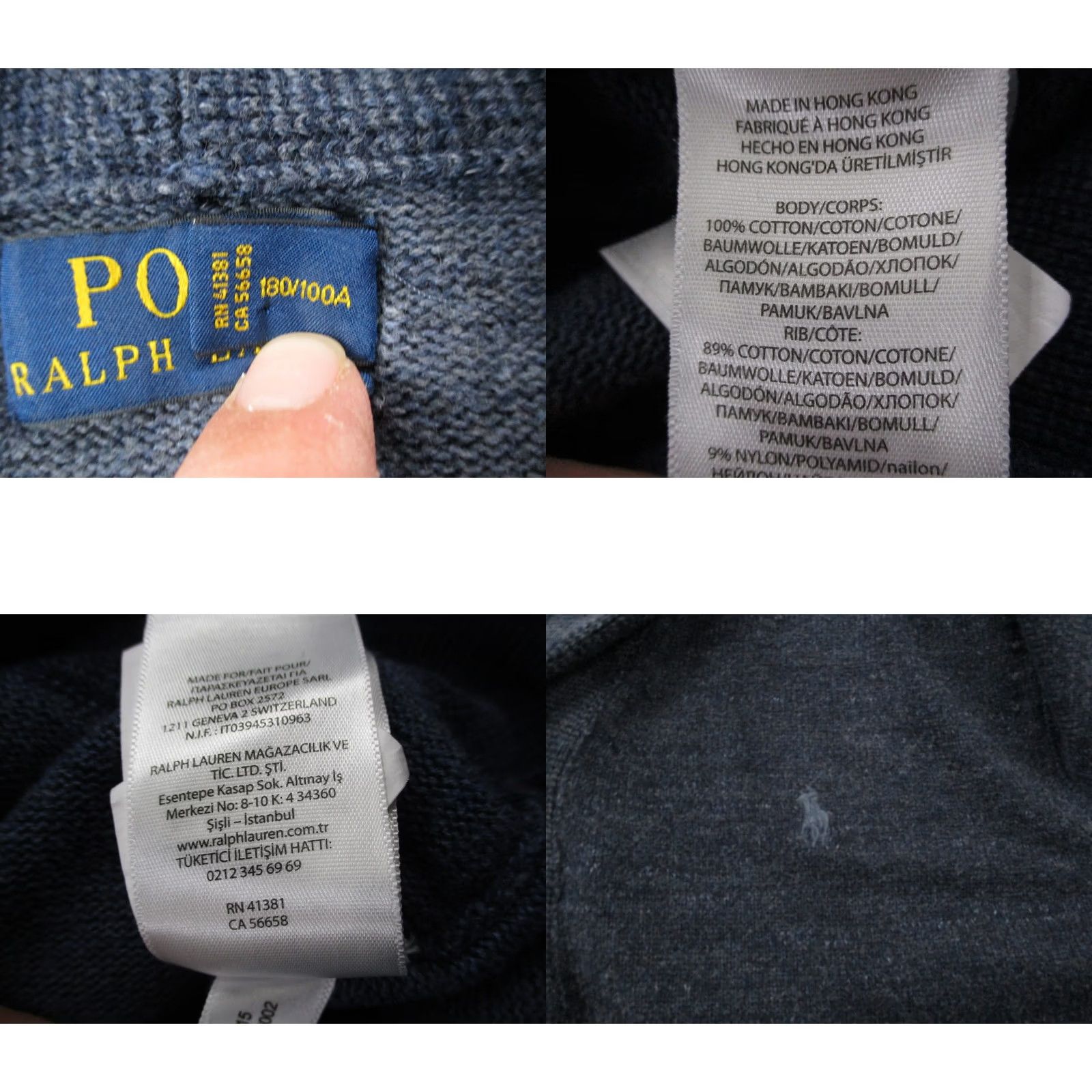 Polo Ralph Lauren VINTAGE Polo Ralph Lauren Sweater Cardigan Mens L Blue Polo Ralph Lauren Cardigan L Mens Blue 80s 90s Golf Size US L / EU 52-54 / 3 - 8 Thumbnail