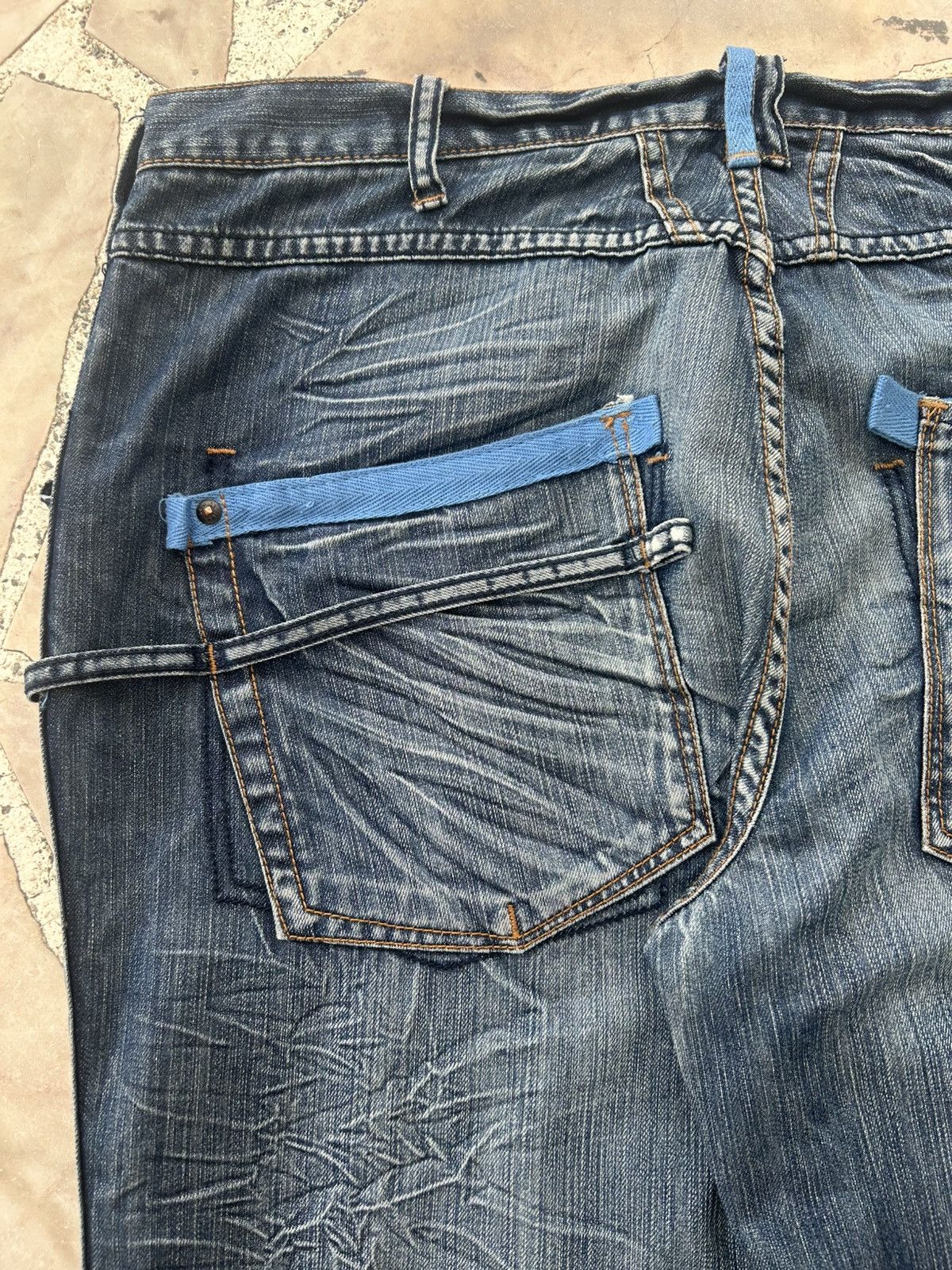 Marithe + Francois Girbaud Le Jean De 2000’ Baggy Denim Size US 35 - 12 Thumbnail