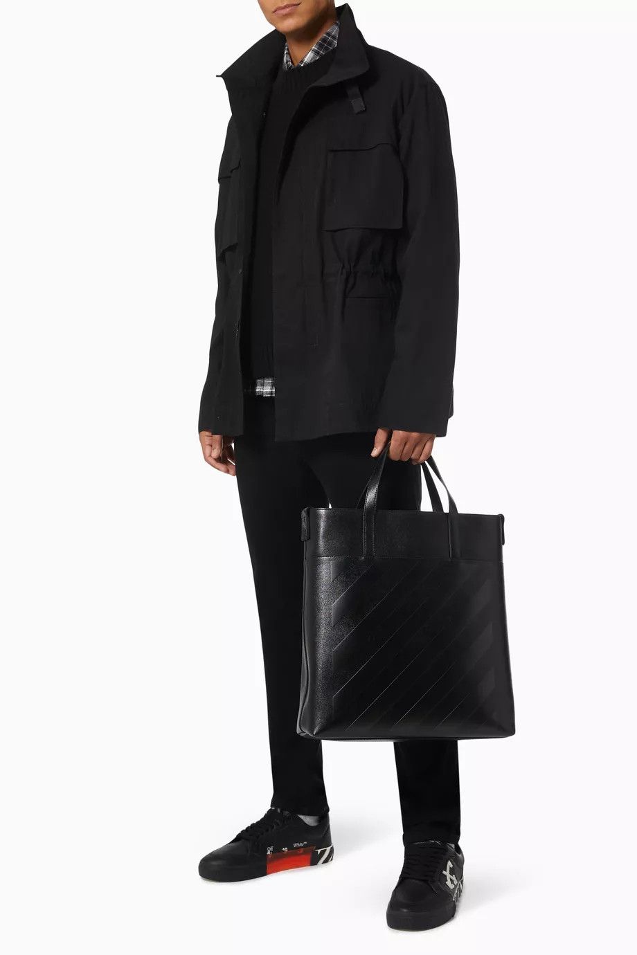 Off-White o1y0225 Jacket in Black Size US M / EU 48-50 / 2 - 4 Thumbnail