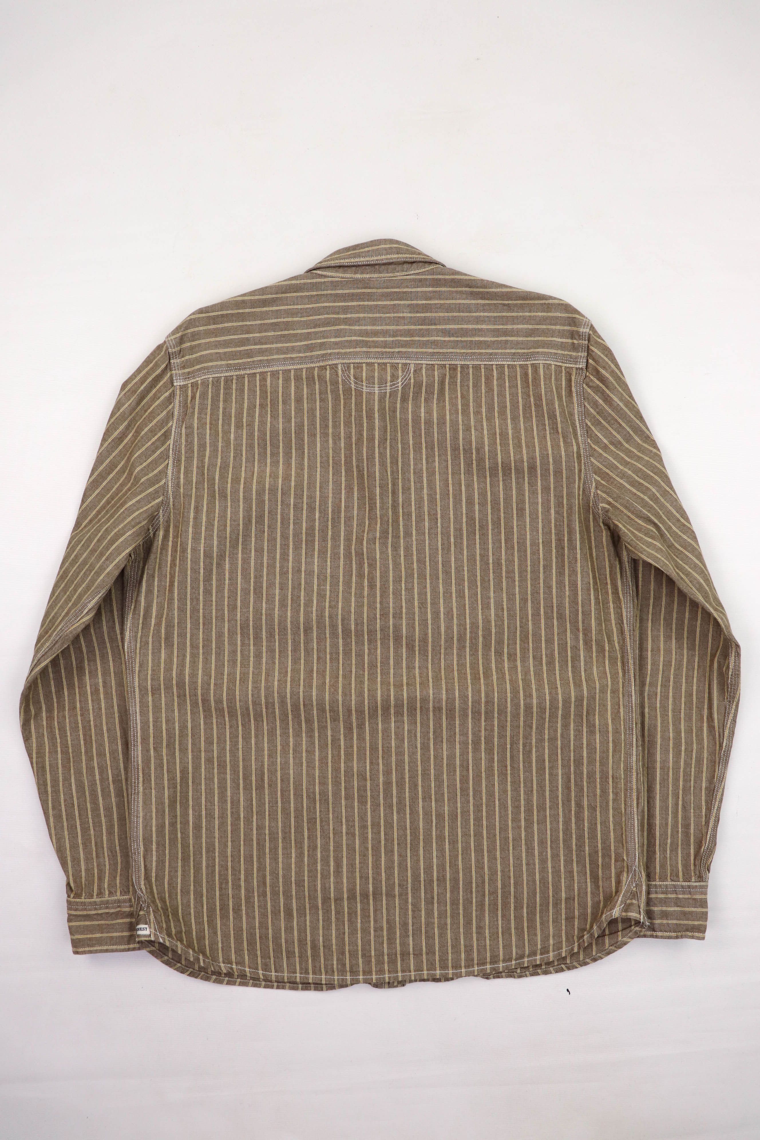 Chevignon Chevignon Conquest Striped Chemise Sanforized Cotton Shirt Size US L / EU 52-54 / 3 - 2 Thumbnail