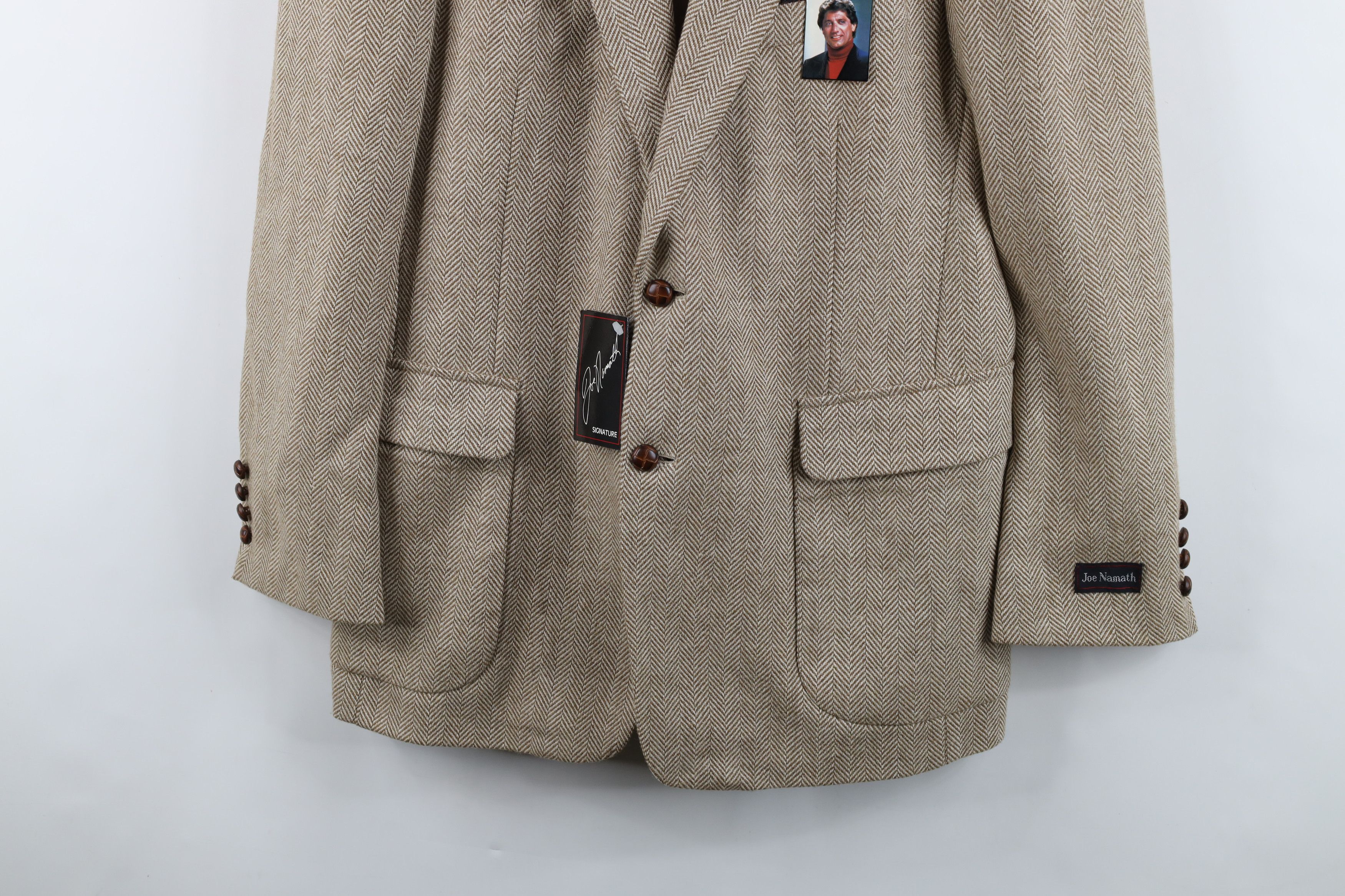 Vintage Deadstock Vintage 70s 80s Streetwear Blazer Suit Jacket Size US XXL / EU 58 / 5 - 3 Thumbnail