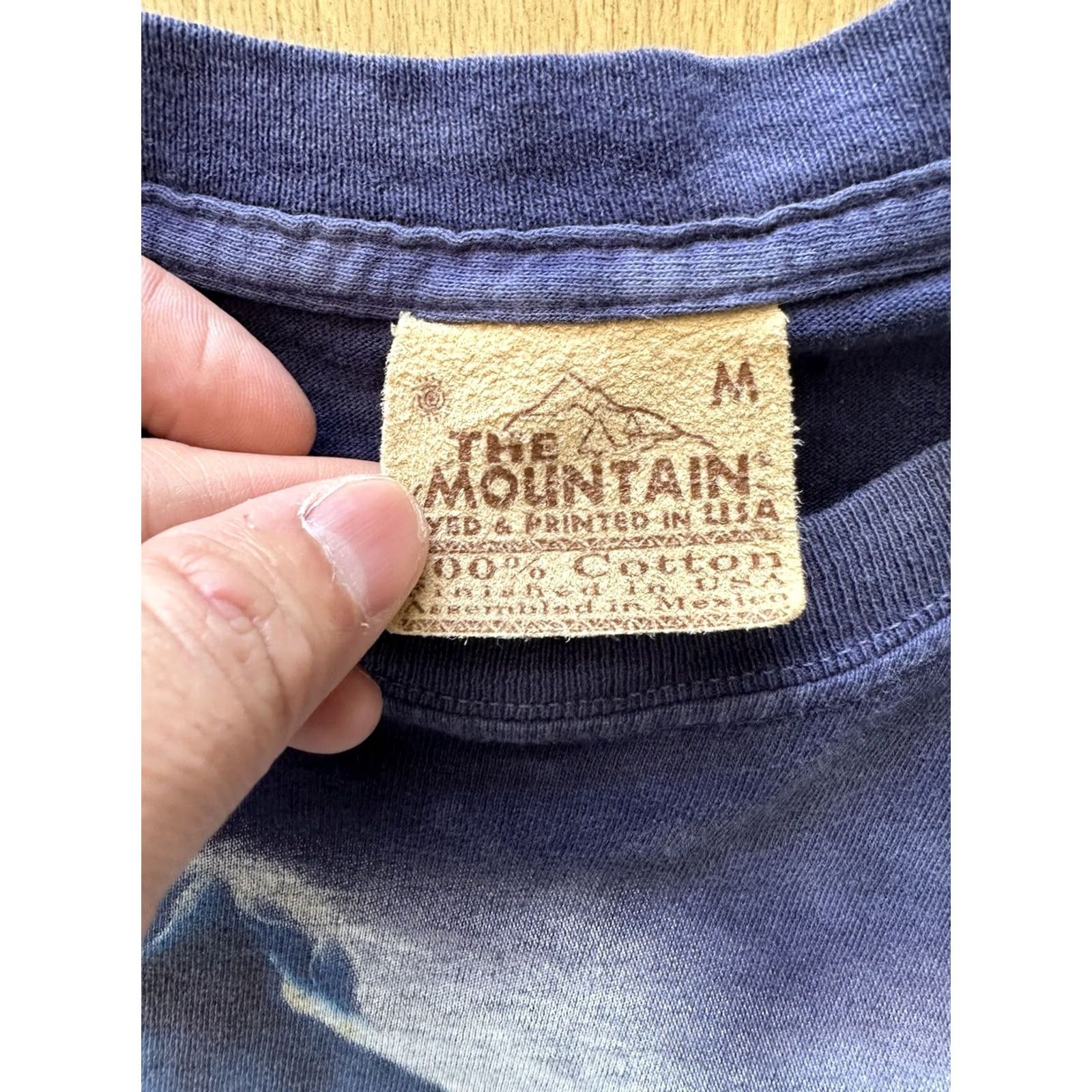 The Mountain VINTAGE The Mountain Shirt Medium Blue Pegasus Tye Die USA Made In 2001 T Size Size US M / EU 48-50 / 2 - 5 Thumbnail
