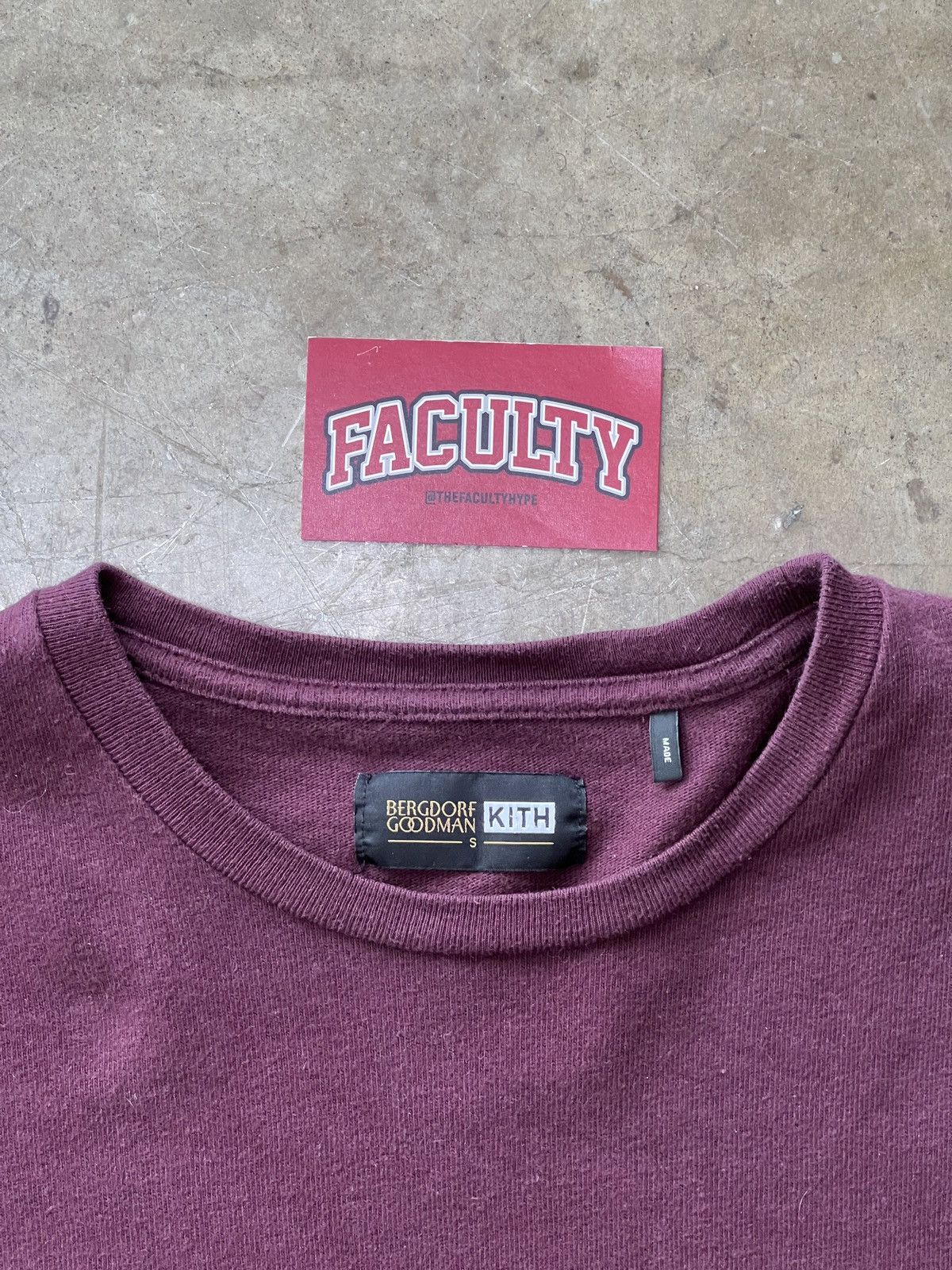 Bergdorf Goodman × Kith Kith x Bergdorf Goodman Crewneck Tee Sz. Small Size US S / EU 44-46 / 1 - 3 Thumbnail