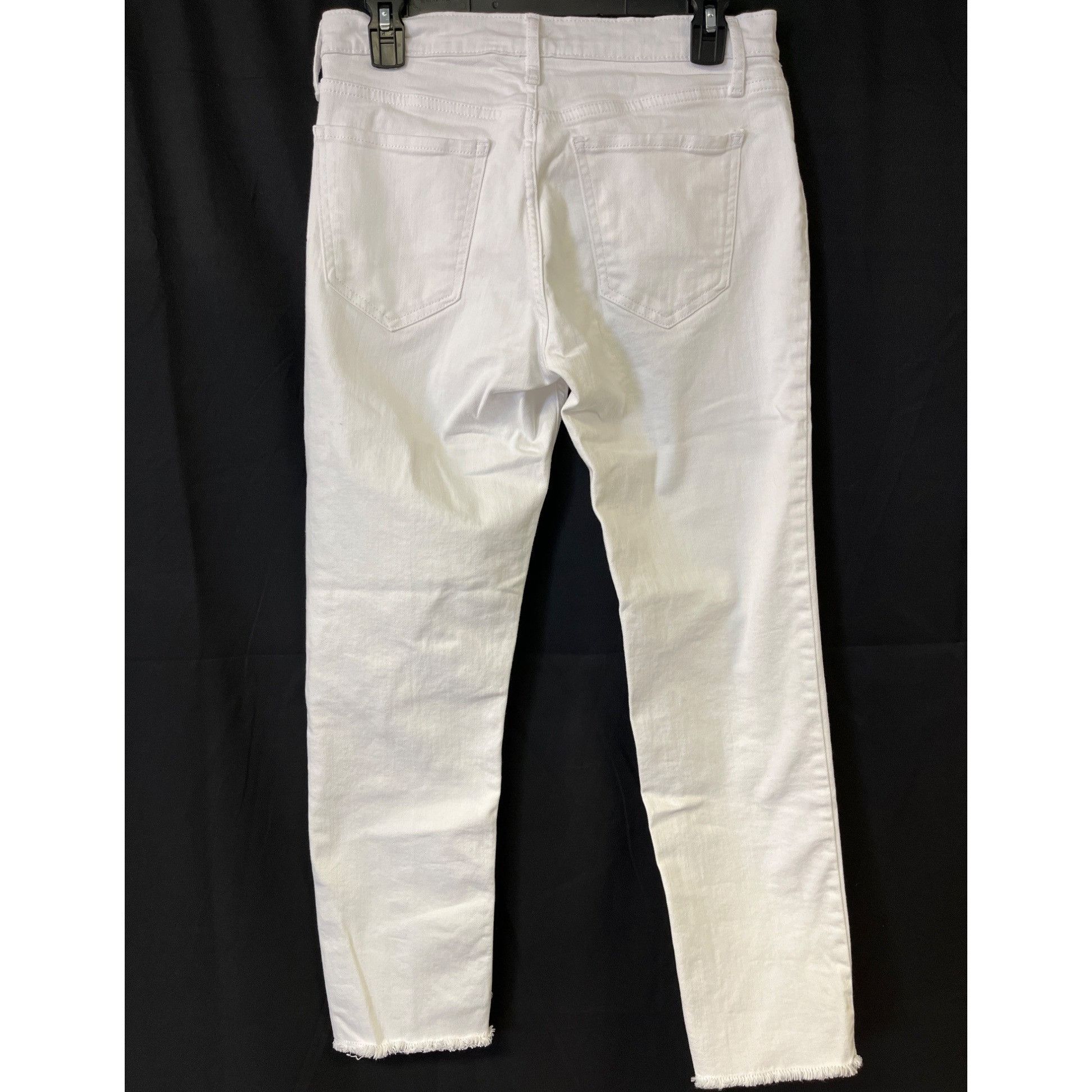 Banana Republic Banana Republic Women's White Pants/Girlfriend Jeans Sz 27/4 Size 27" / US 4 / IT 40 - 3 Thumbnail