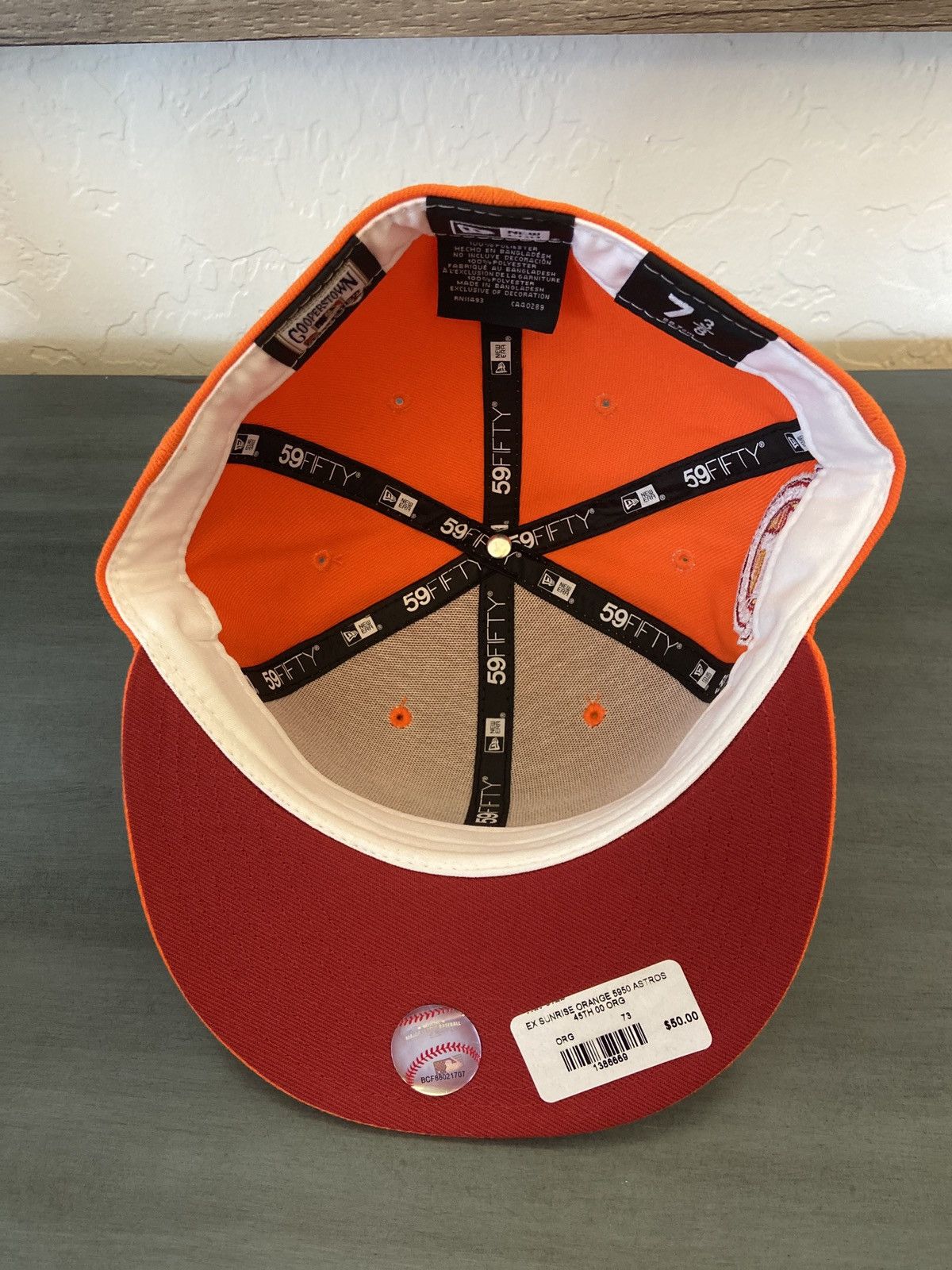 Hat Club × Lids × New Era Houston Astros New Era 59Fifty Hat 7 3/8 Daybreakers Size ONE SIZE - 4 Thumbnail
