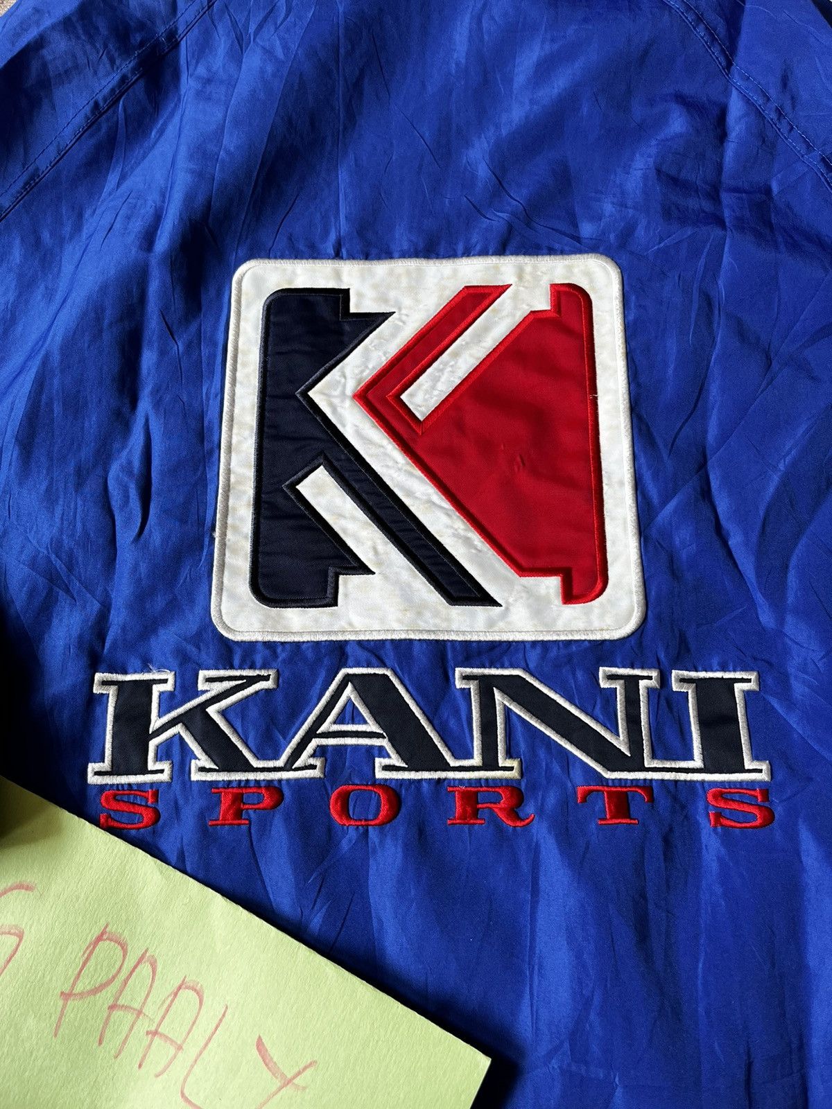 Karl Kani Vintage 90's Kani Sport Side Tape Windbreaker Size US XXL / EU 58 / 5 - 5 Thumbnail
