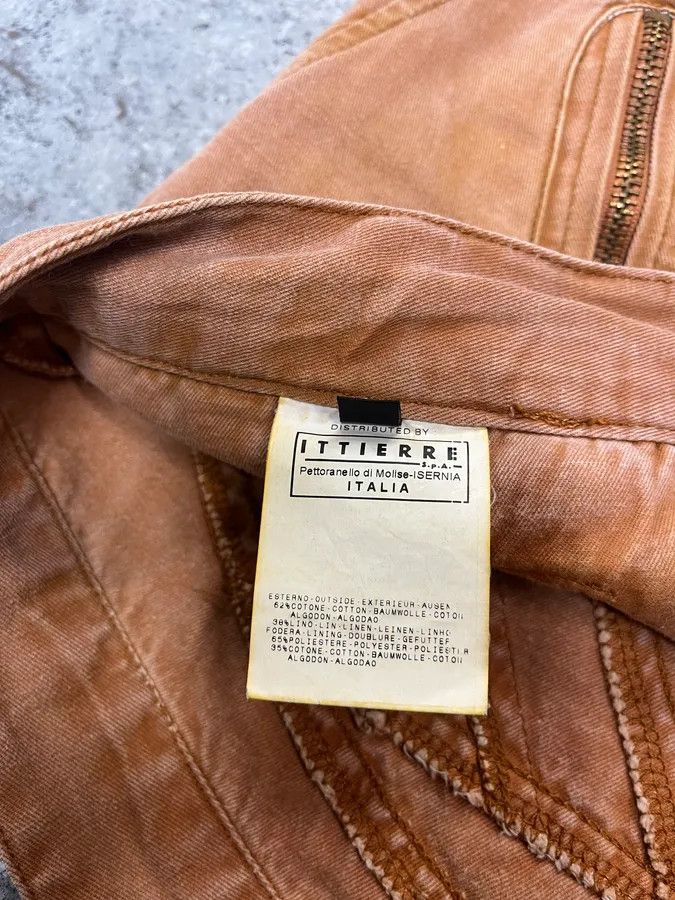 Designer × Just Cavalli × Vintage AW2005 Cavalli Large Relaxed Faded Orange Pants Size US 34 / EU 50 - 10 Thumbnail