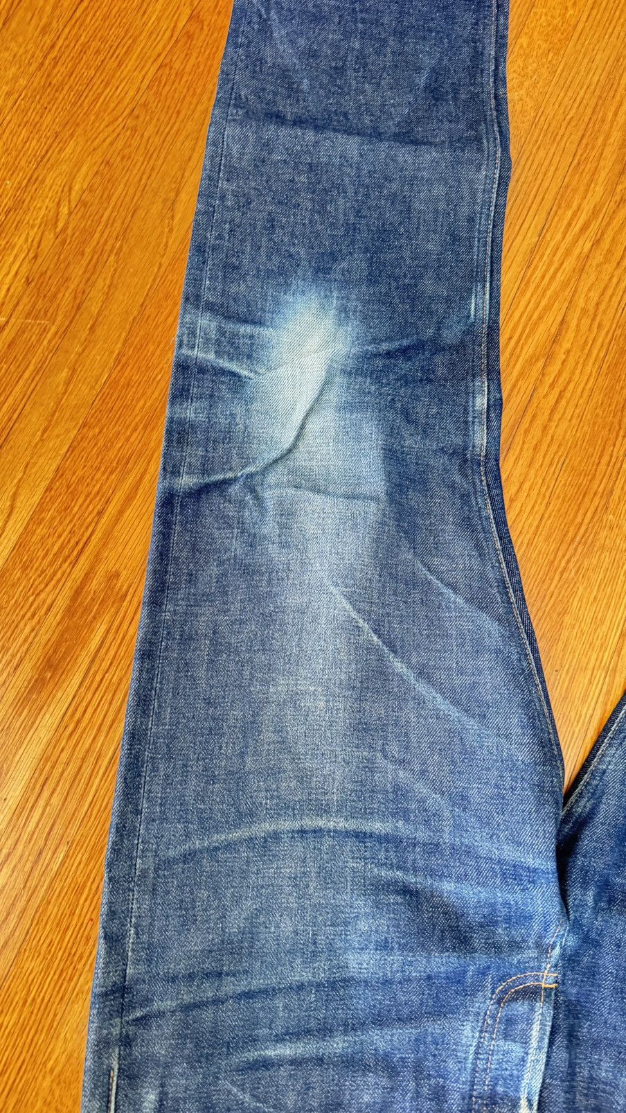 A.P.C. A.P.C Mid-rise classic straight leg jeans in Japanese raw Size US 31 - 8 Thumbnail