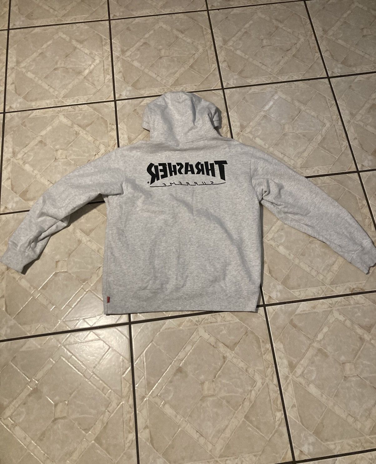 Supreme × Thrasher Supreme Thrasher Hooded Sweatshirt Size US M / EU 48-50 / 2 - 2 Thumbnail