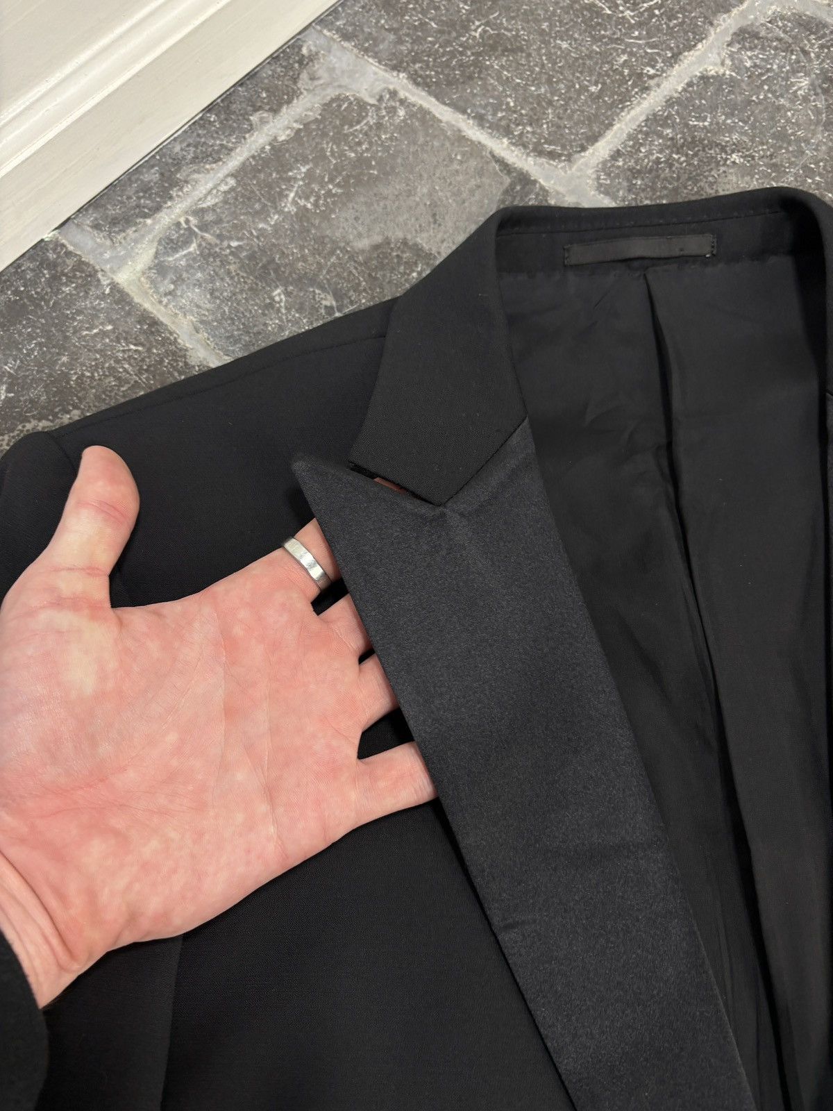 Z Zegna Z Zegna Suit Ermenegildo Zegna Two Piece Tuxedo Formal 48R Size 48R - 19 Thumbnail