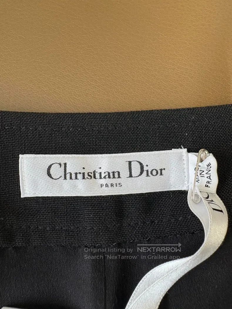 Dior Dior Black belt strap dress Size XS / US 0-2 / IT 36-38 - 5 Thumbnail