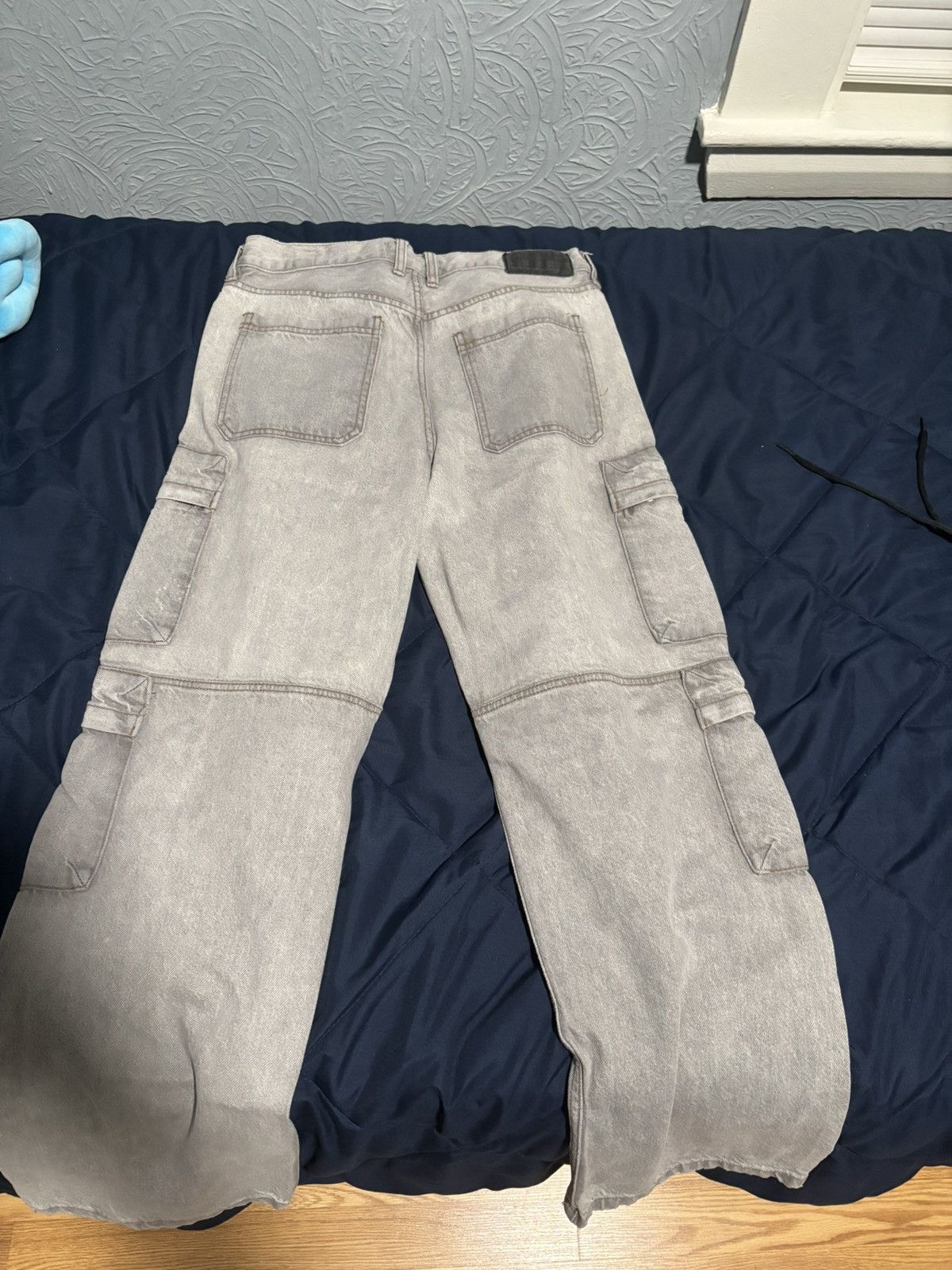 Pacsun Pacsun Baggy Cargo Jeans Size US 30 / EU 46 - 2 Thumbnail