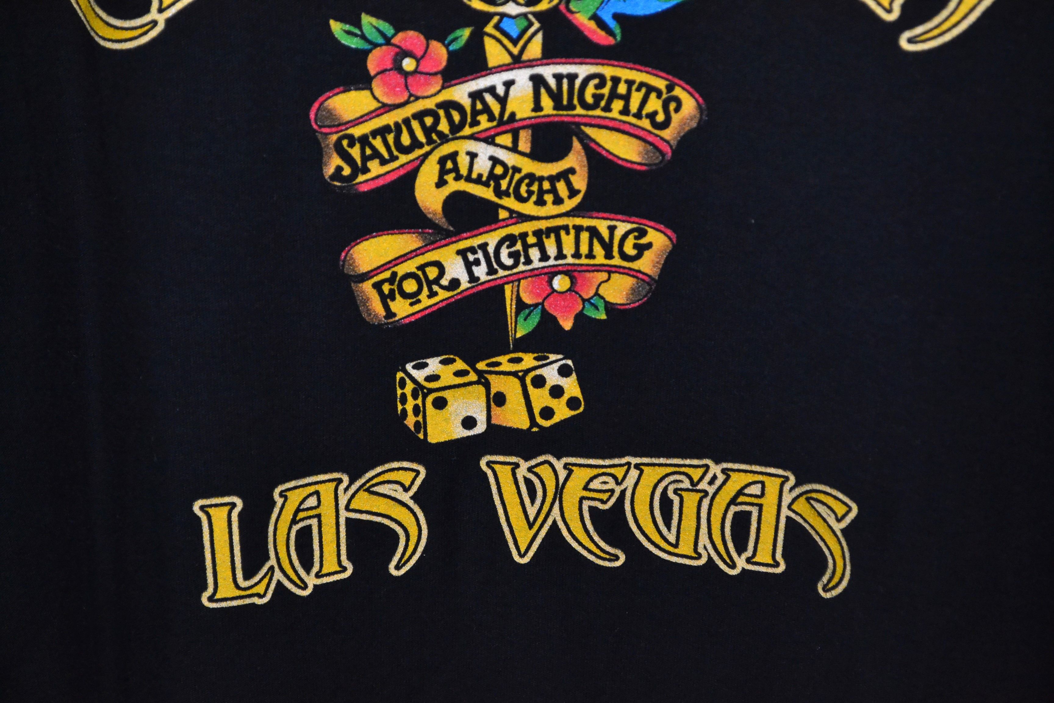 Band Tees Elton John Las Vegas Saturdays Alright For Fighting USA Made Size US L / EU 52-54 / 3 - 4 Thumbnail