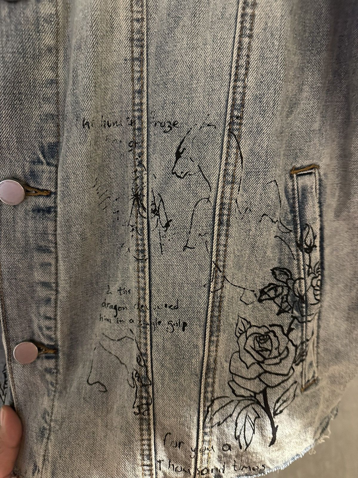 Profound Aesthetic Profound Aesthetic Denim Jacket Design size XL Size US XL / EU 56 / 4 - 9 Thumbnail