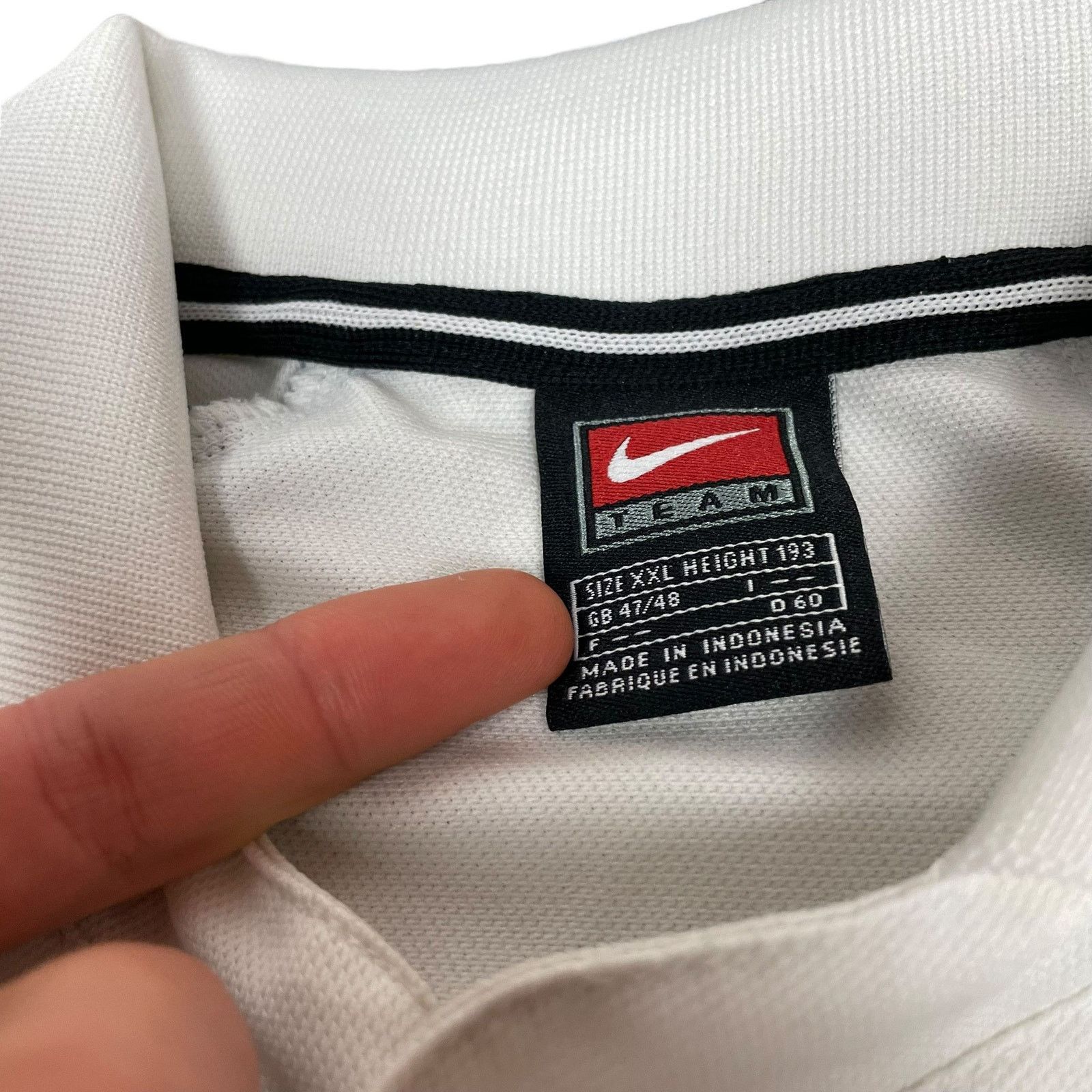 Nike × Vintage Nike Team Men's White Swoosh Glasgow Rangers Jersey 2XL Size US XXL / EU 58 / 5 - 8 Thumbnail