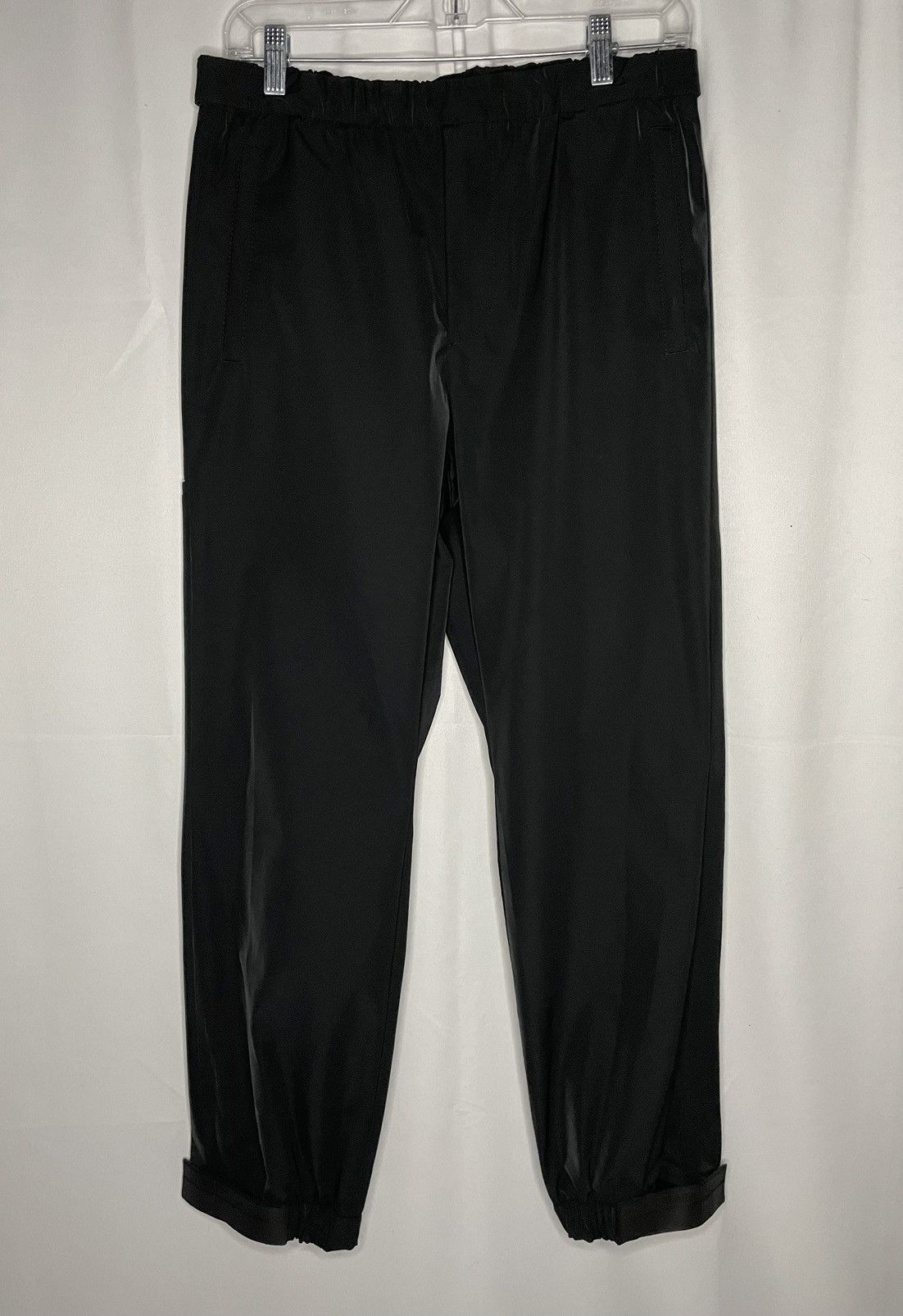 image of Prada Nylon Technical Pants in Black, Men's (Size 30)