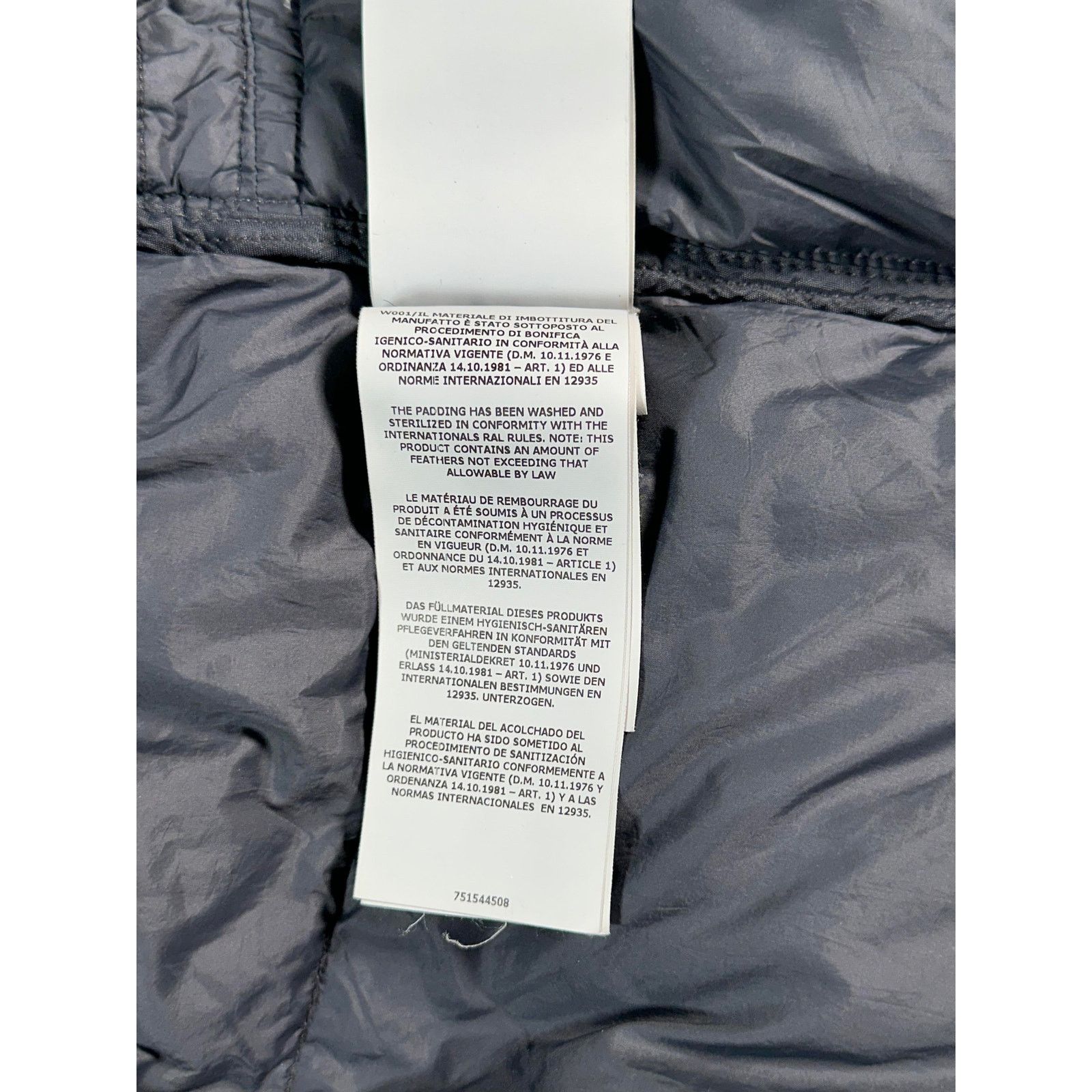 Stone Island Stone Island Black Puffer Jacket Size US M / EU 48-50 / 2 - 6 Thumbnail