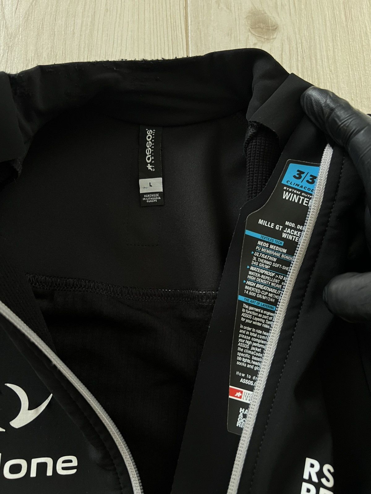 Vintage ASSOS MILLE GT Winter Cycling Jacket 3/3 Thermo Softshell Size US L / EU 52-54 / 3 - 12 Thumbnail