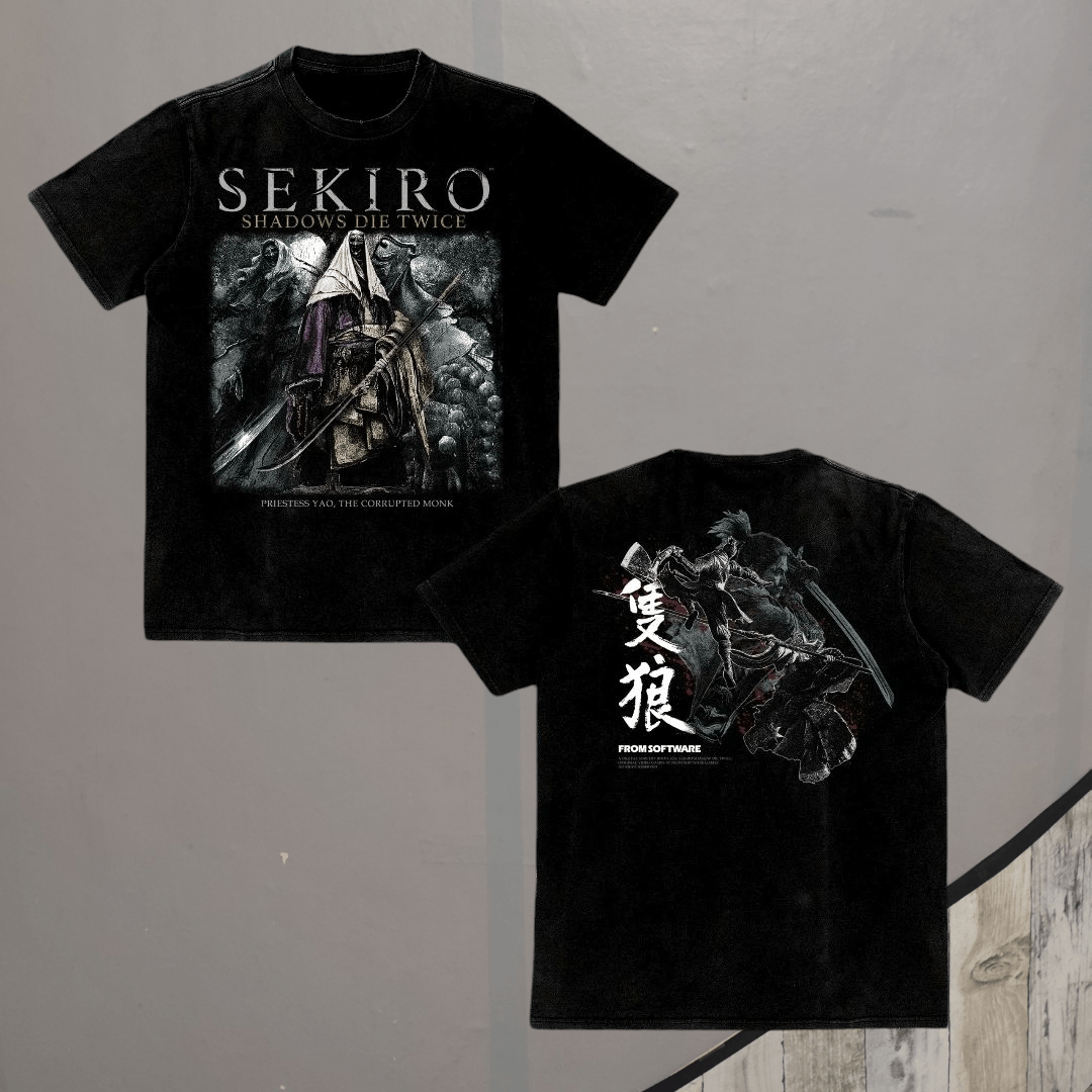 Playstation SEKIRO - SHADOWS DIE TWICE "The Corrupted Monk" T-shirt Size US XL / EU 56 / 4 - 3 Thumbnail