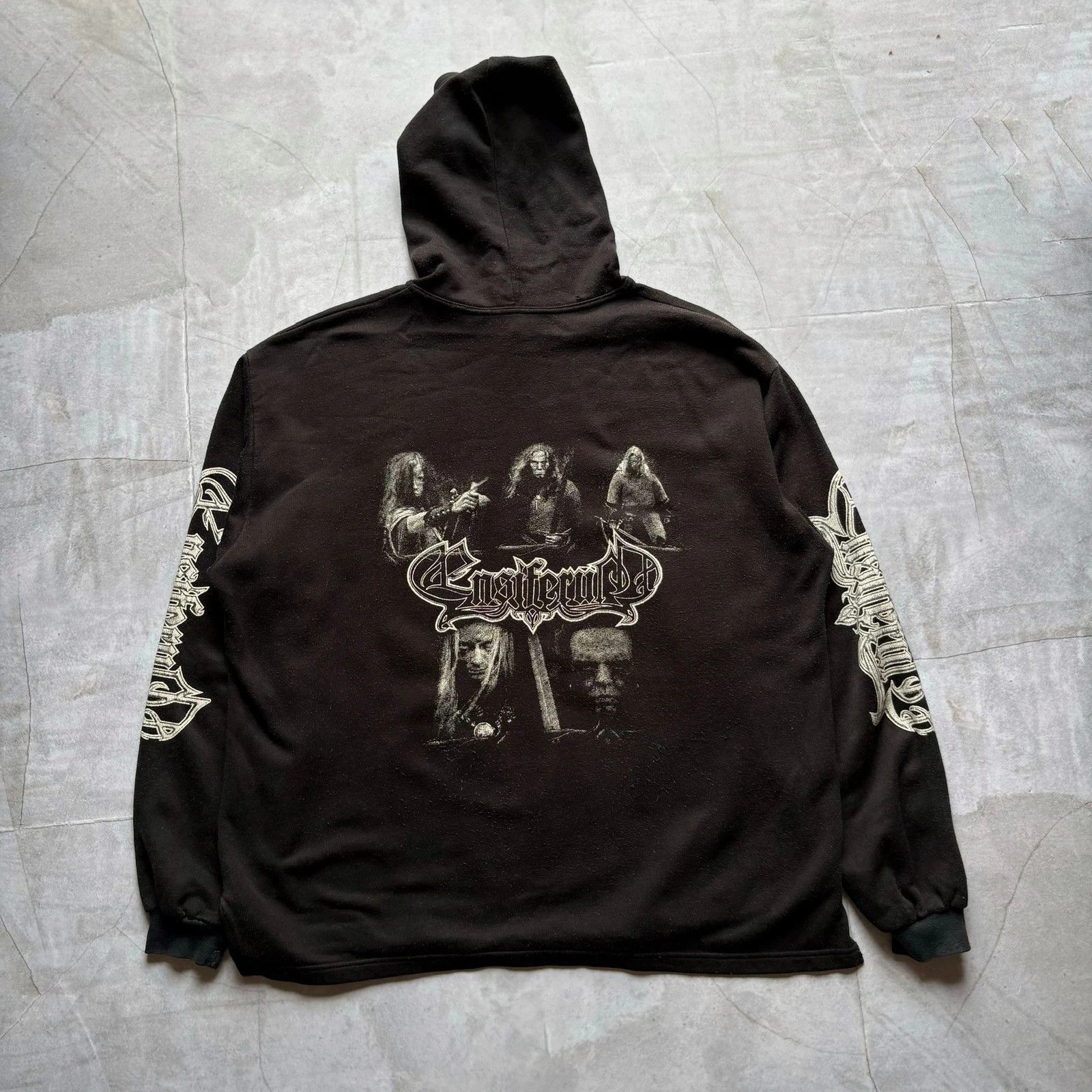 Band Tees vintage 00s Ensiferum Victory Songs hoodie metal band rock Size US XL / EU 56 / 4 - 6 Thumbnail