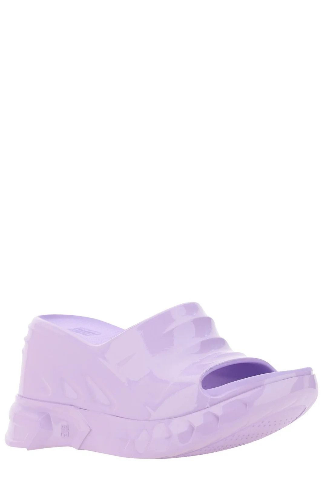 Givenchy o1w1db10325 Marshmallow Slider Wedge Sandals in Lilac Size US 5 / IT 35 - 3 Thumbnail