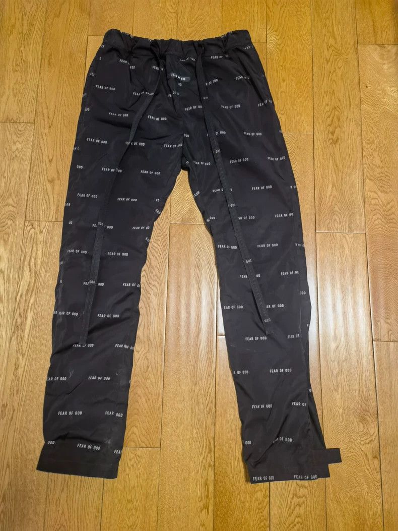 Fear of God Fear of God 6th Logo Nylon Pants - dmc Size US 30 / EU 46 - 1 Thumbnail