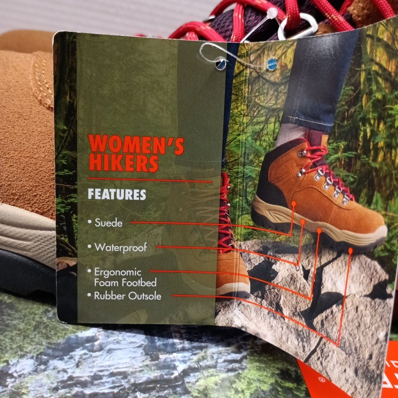 Other Ozark Trail Women's Stoneclad Hiker Boots Wheat Size 11 Size US 11 / IT 41 - 4 Thumbnail