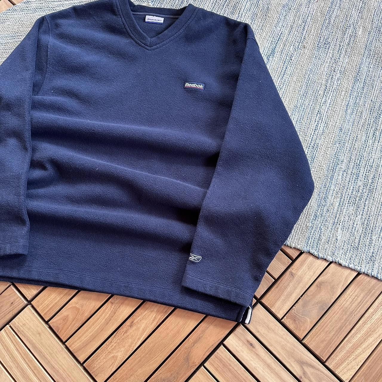 Reebok Vintage Y2K Reebok Sportswear Logo Baggy Fleece Sweatshirt Size US XL / EU 56 / 4 - 2 Thumbnail