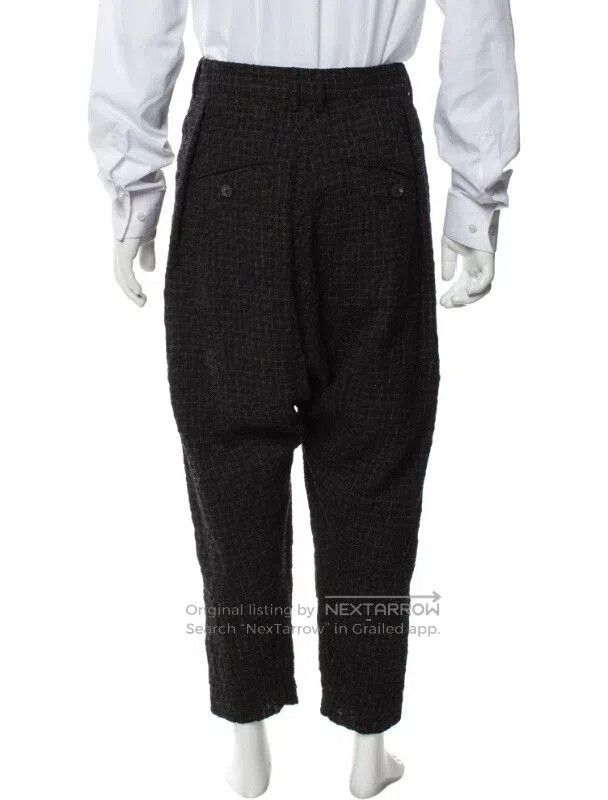 Ziggy Chen ziggy chen black wool checkered pants. Size US 36 / EU 52 - 9 Thumbnail