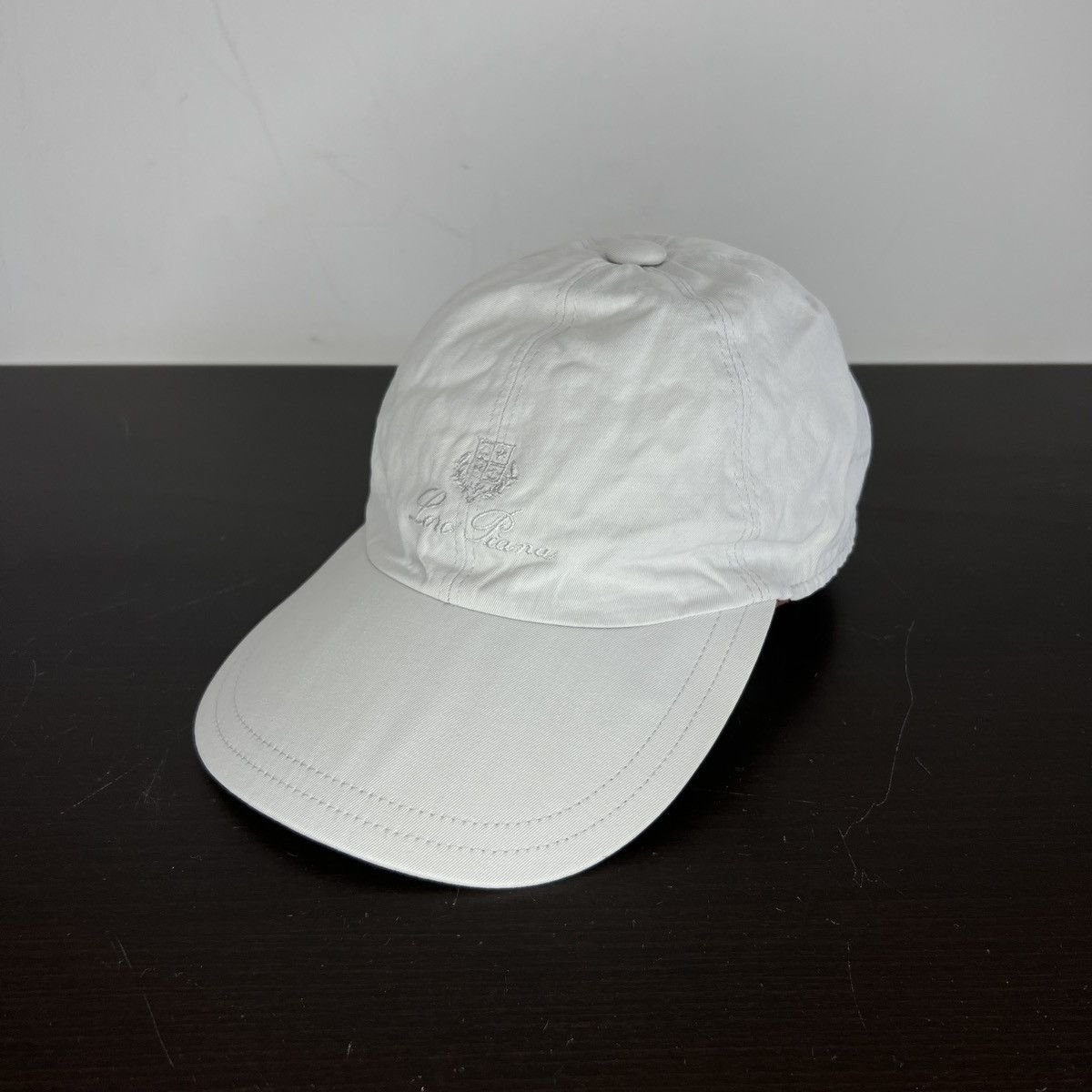 Loro Piana Loro Piana Hat Baseball Cap Lino Linen White Logo Size ONE SIZE - 2 Thumbnail
