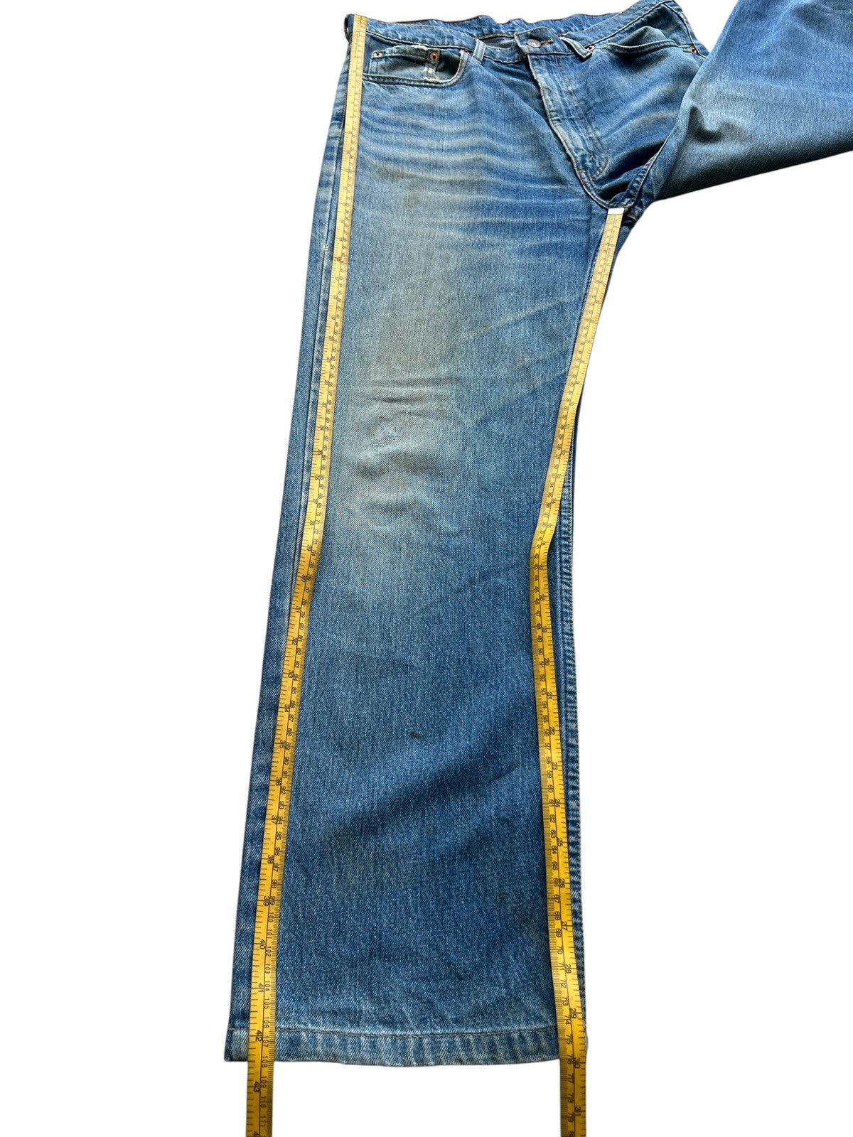 Levi's Vintage Levis 515 Distressed Denim Jeans 34x30 Size US 34 / EU 50 - 12 Thumbnail