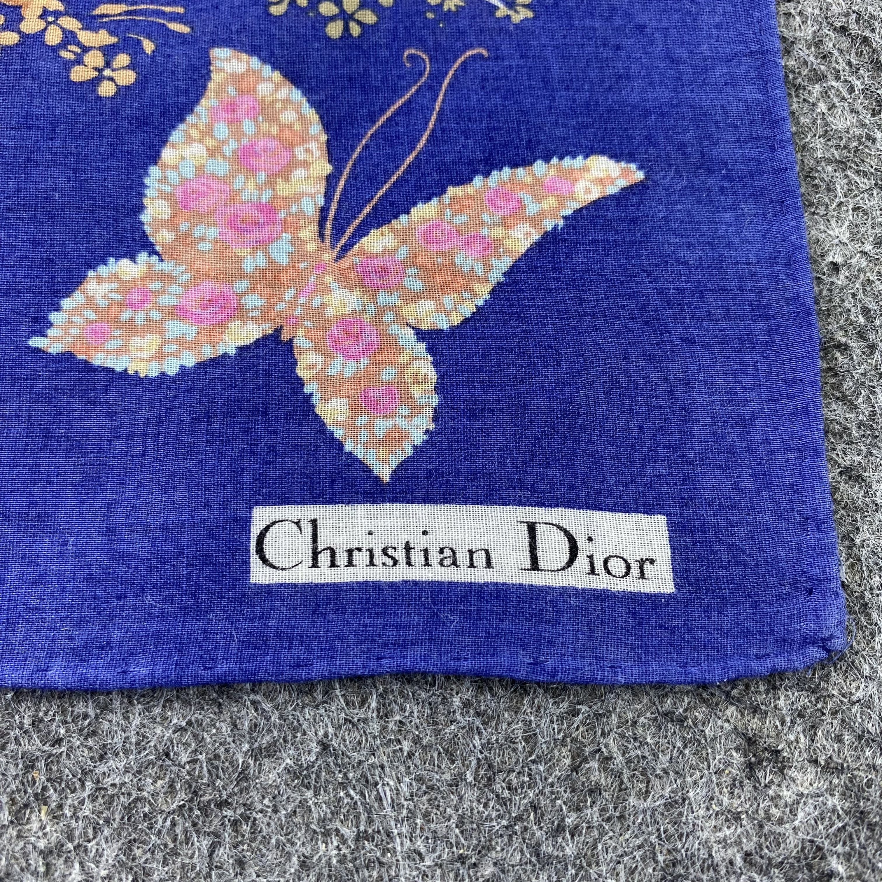Designer Christian Dior Handkerchief / Bandana / Neckerchief-B1309 Size ONE SIZE - 5 Thumbnail