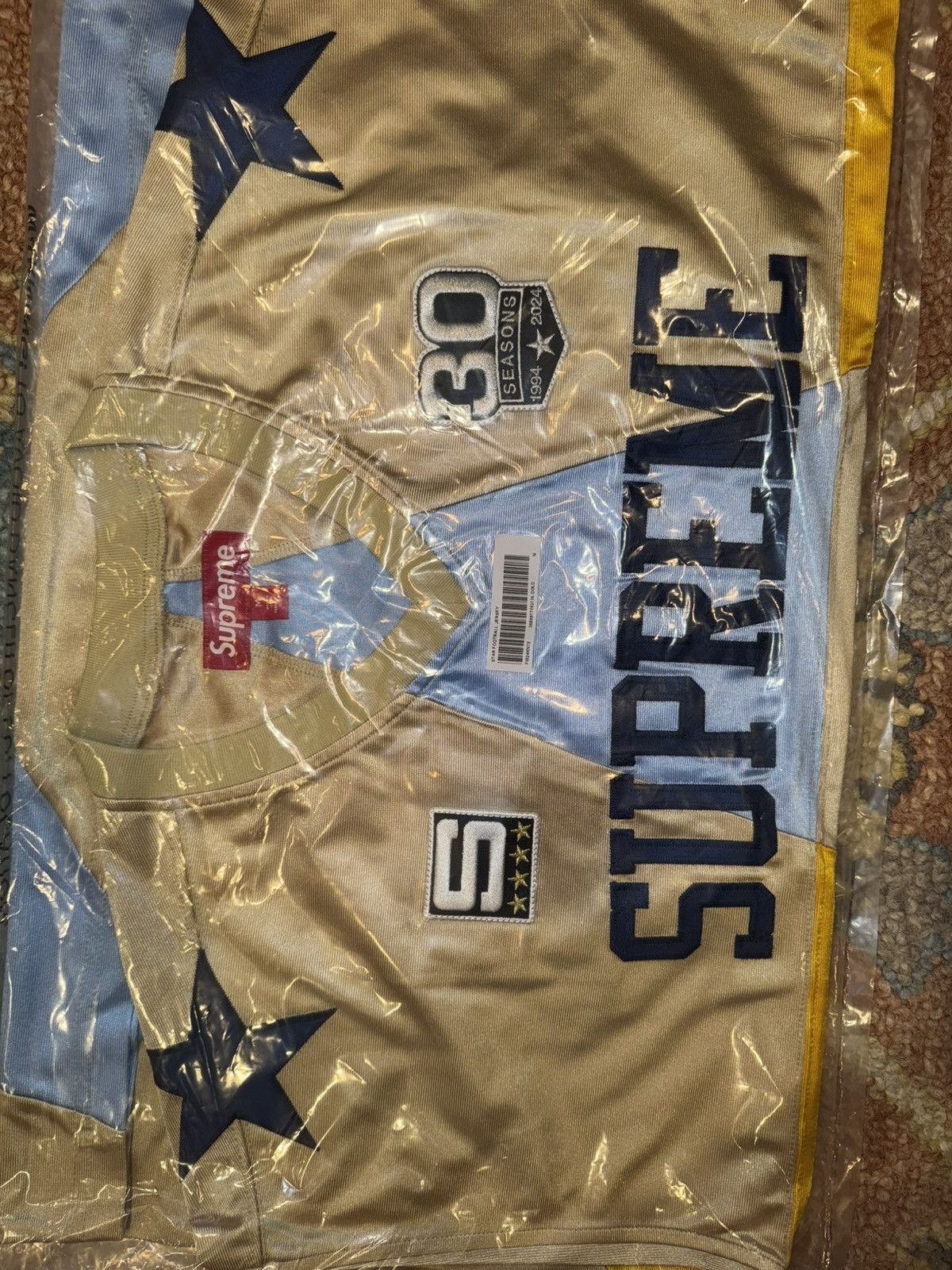 Supreme Supreme Star Football Jersey Size US M / EU 48-50 / 2 - 4 Thumbnail