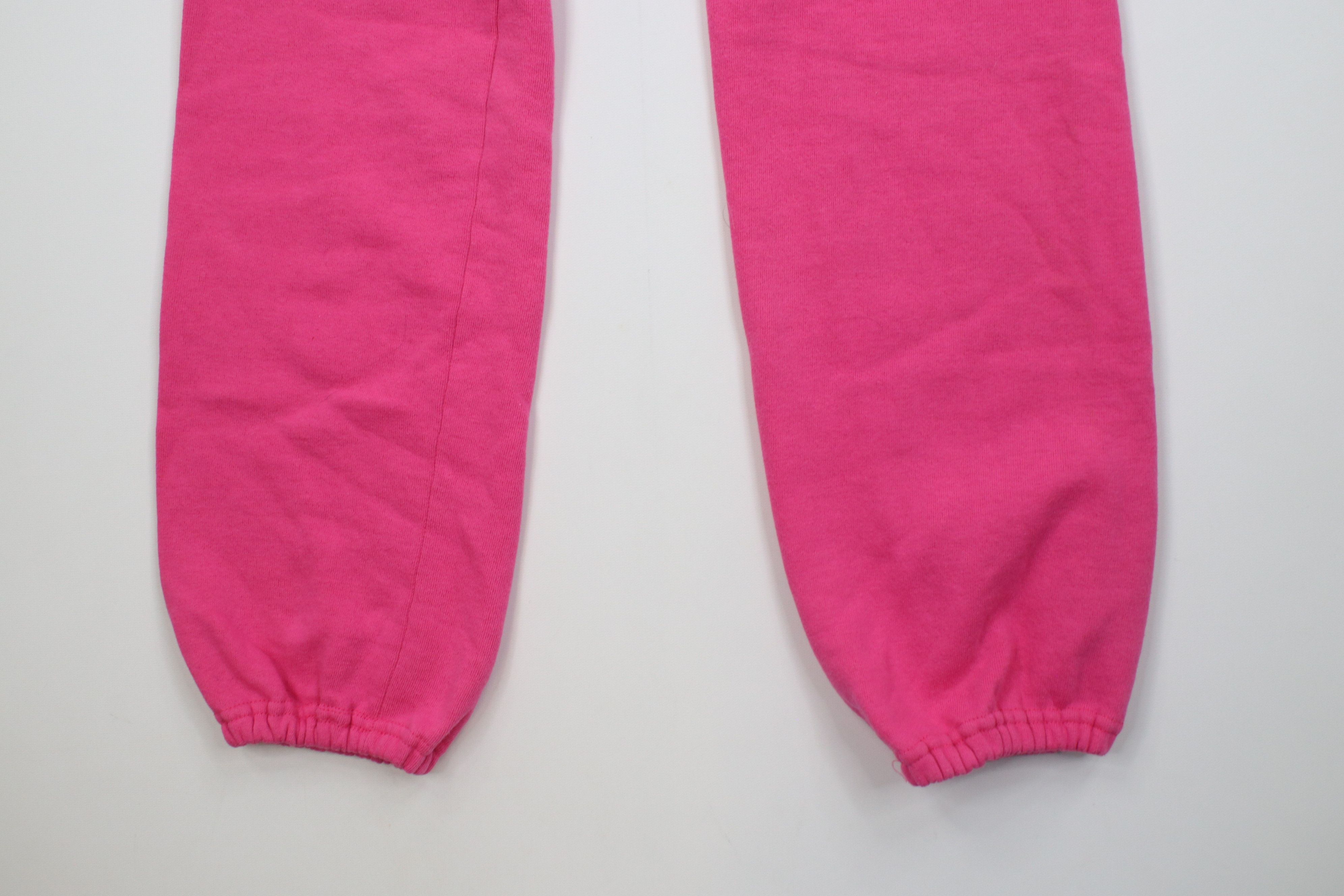 Vintage Vintage 70s 80s Streetwear Sweatpants Joggers Pink USA Size 25" / US 0 / IT 36 - 11 Thumbnail