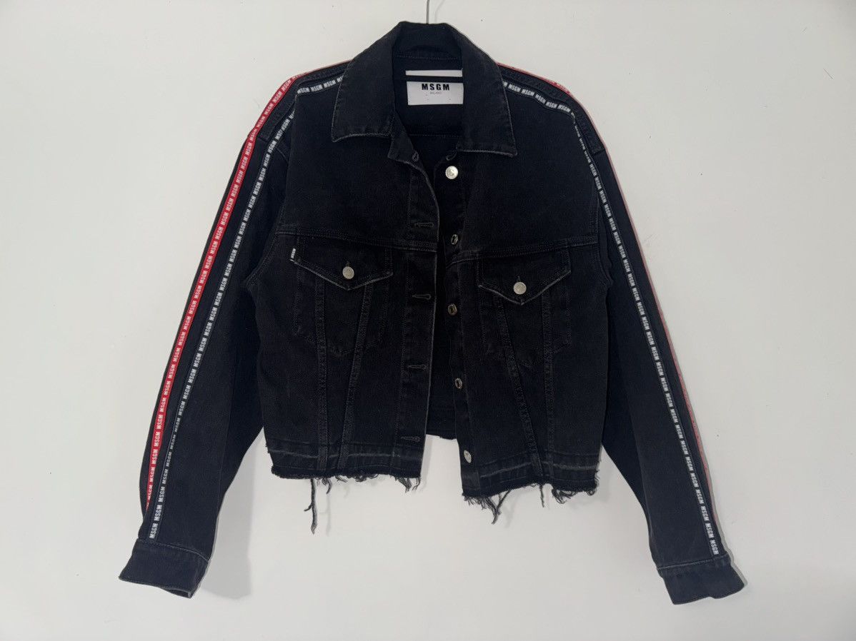 MSGM MSGM Denim Jacket Size XS / US 0-2 / IT 36-38 - 1 Thumbnail