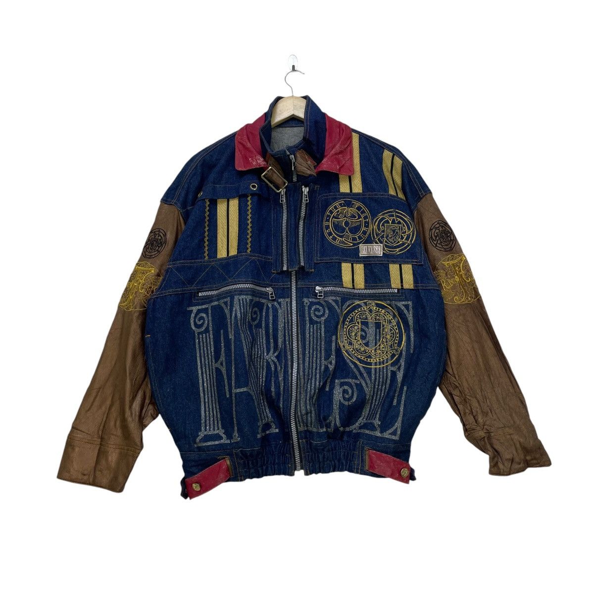 Japanese Brand Japanese Brand Riot Farnese Denim Jacket Size US L / EU 52-54 / 3 - 2 Thumbnail